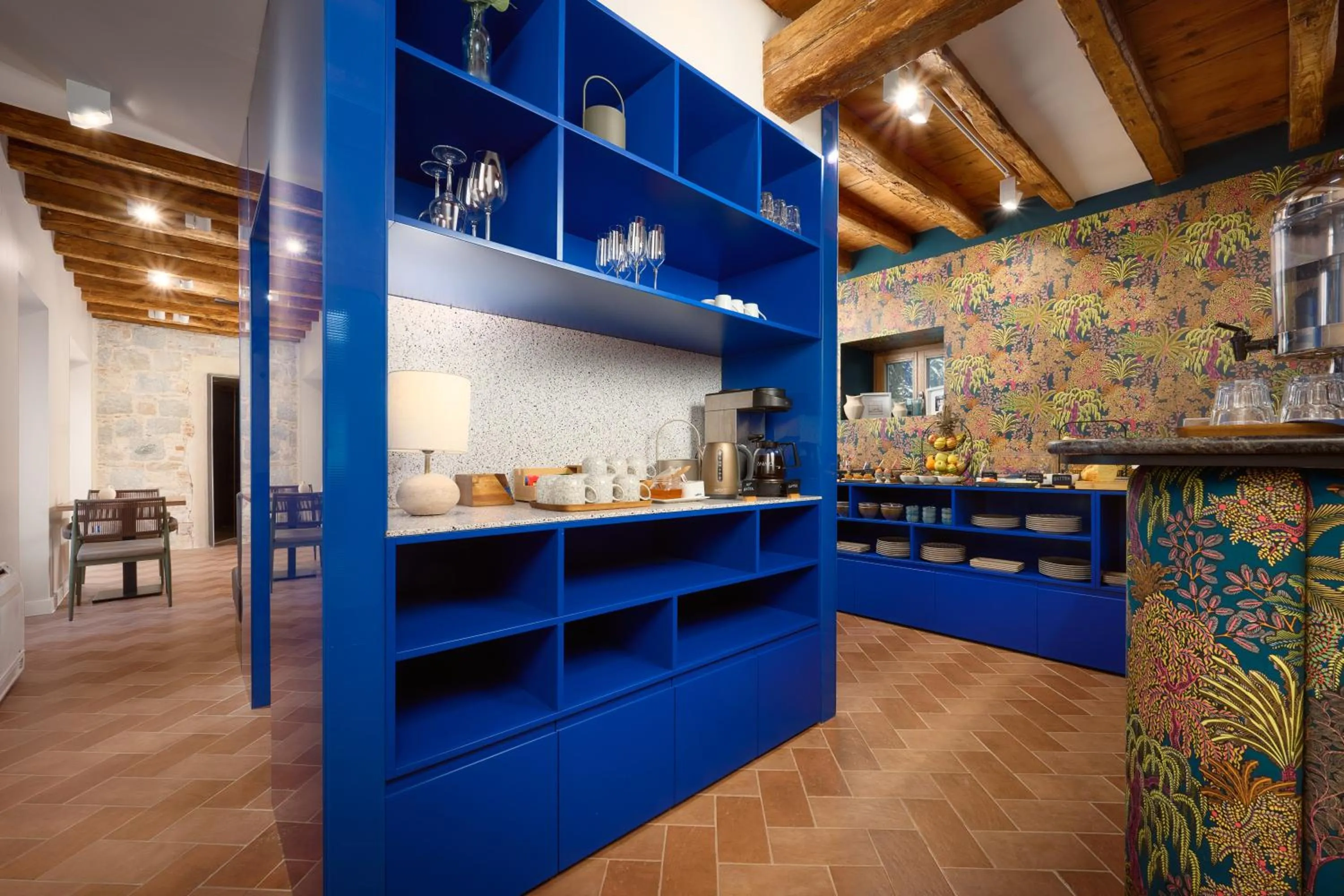 Kitchen or kitchenette in Central Heritage Hotel