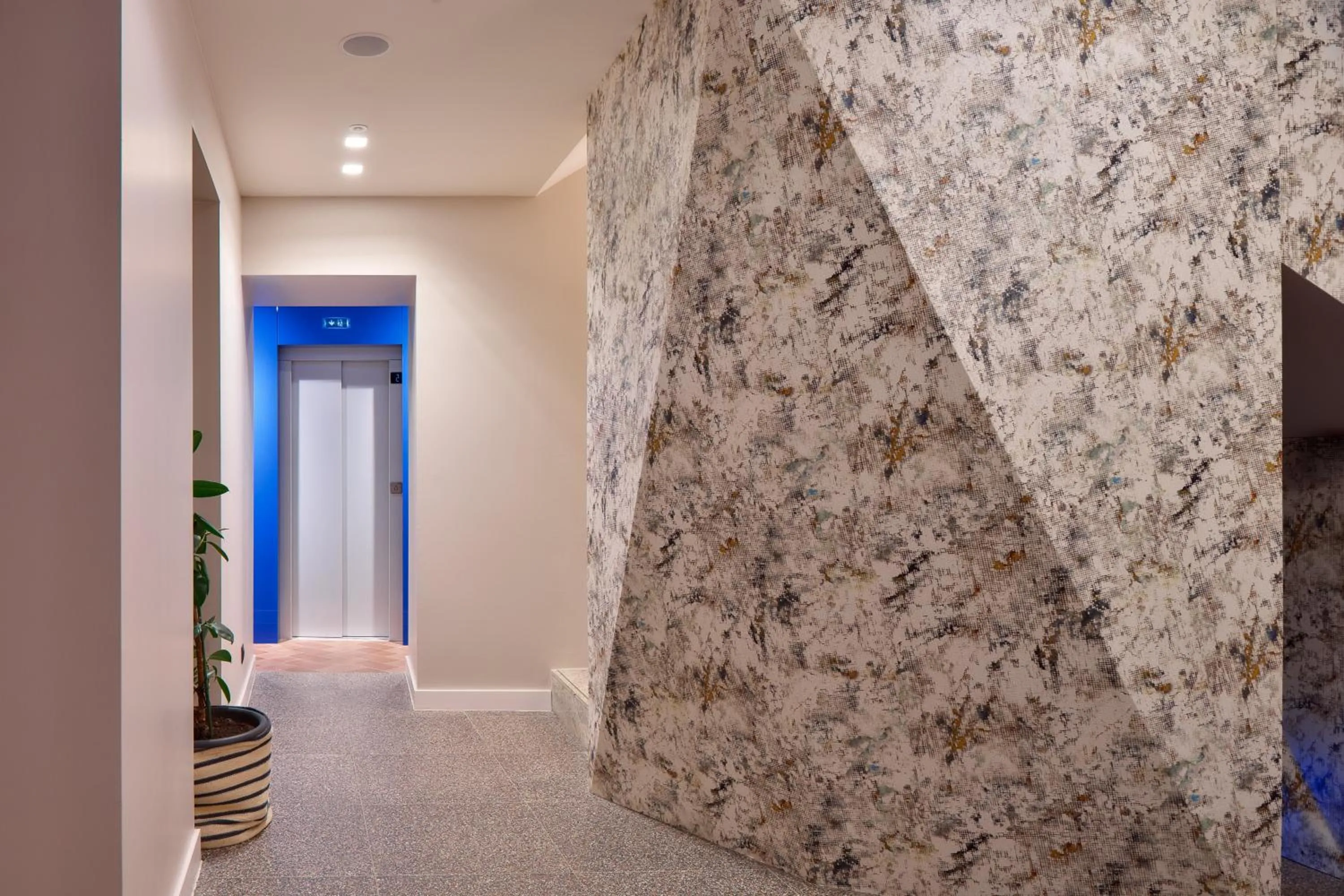 elevator in Central Heritage Hotel