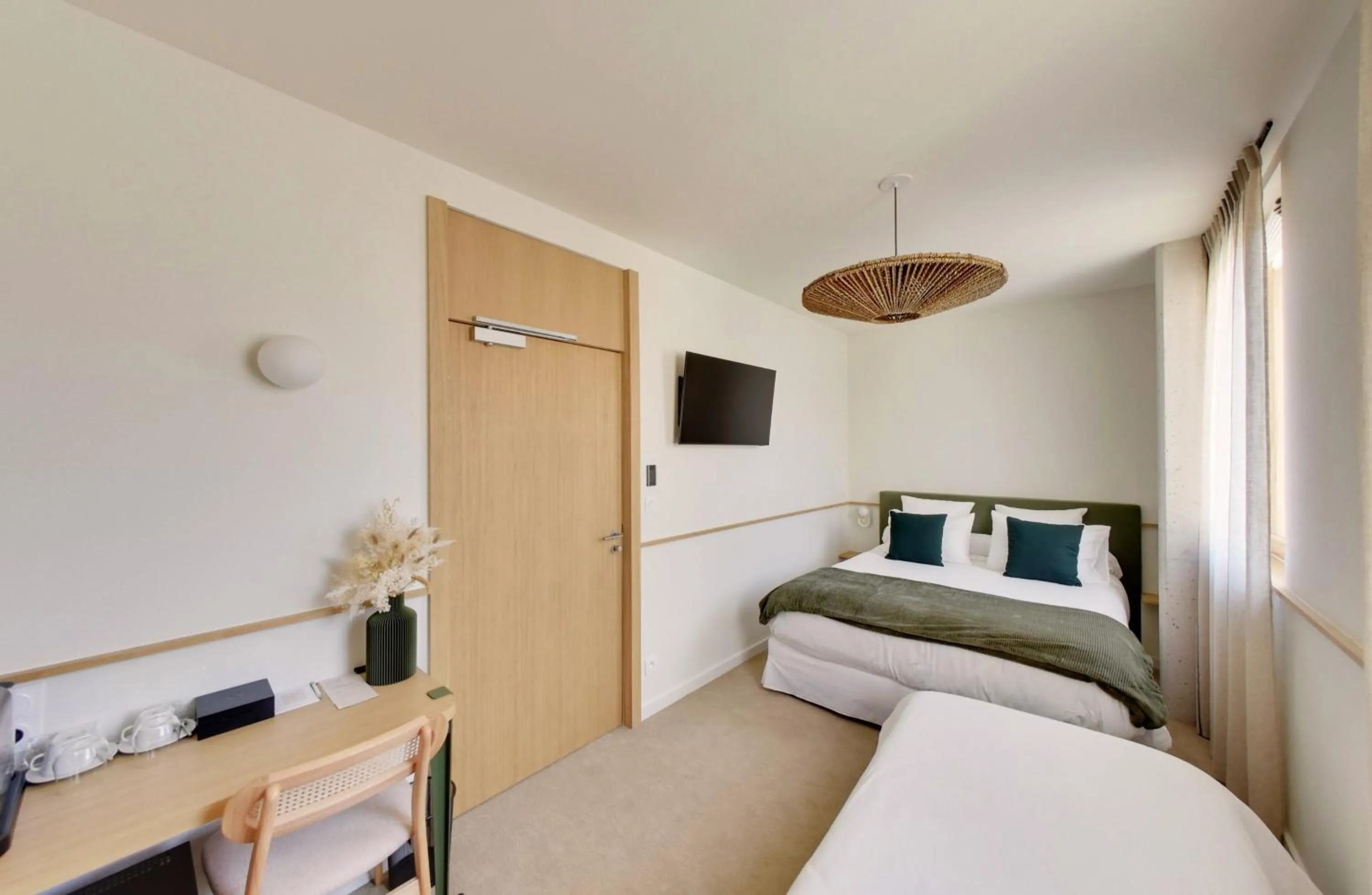 Bed in La Maison Gaïa Hôtel & Spa