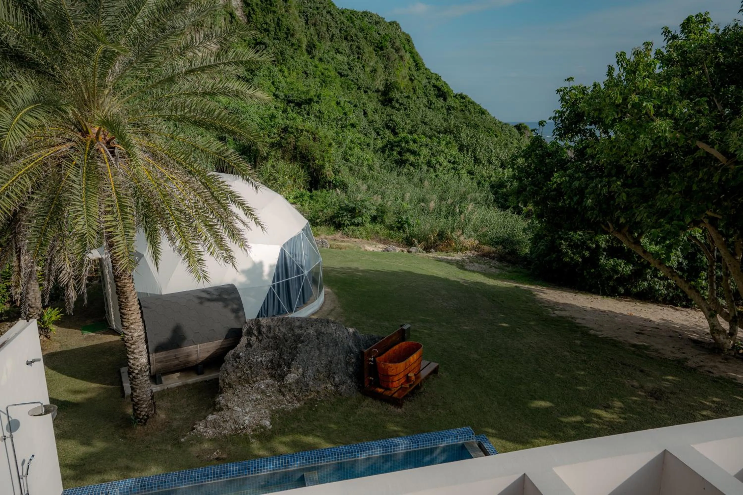 Garden view in THE PANALI