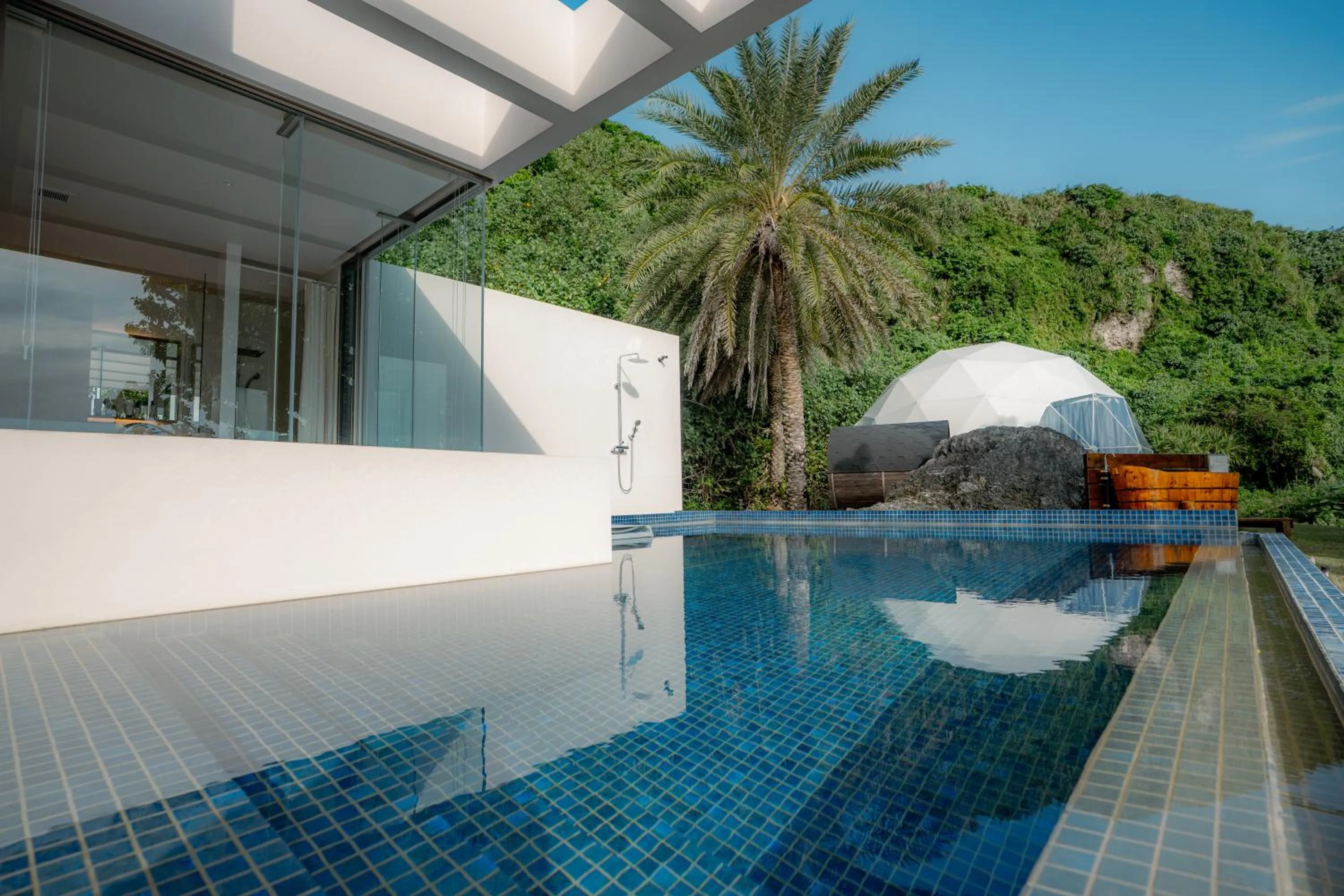 Pool view in THE PANALI