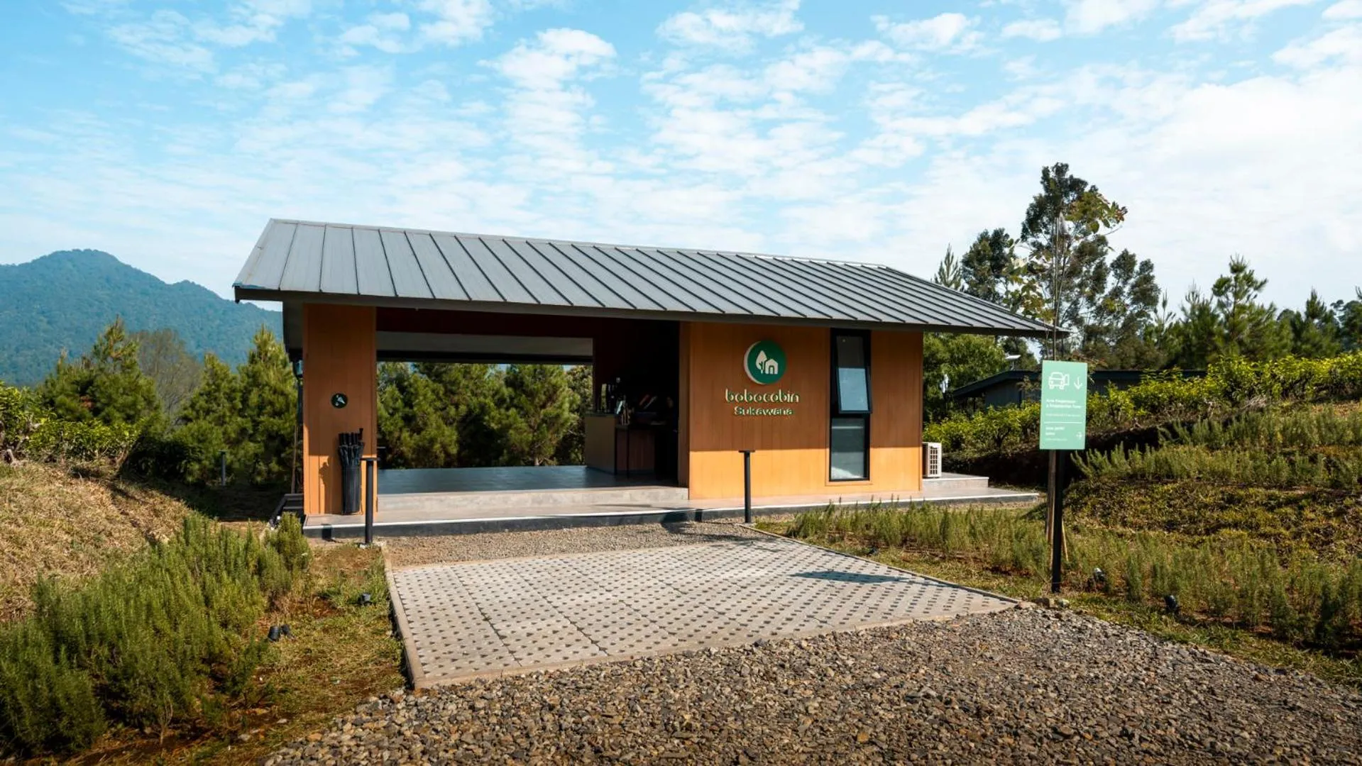 Lobby or reception in Bobocabin Sukawana, Bandung
