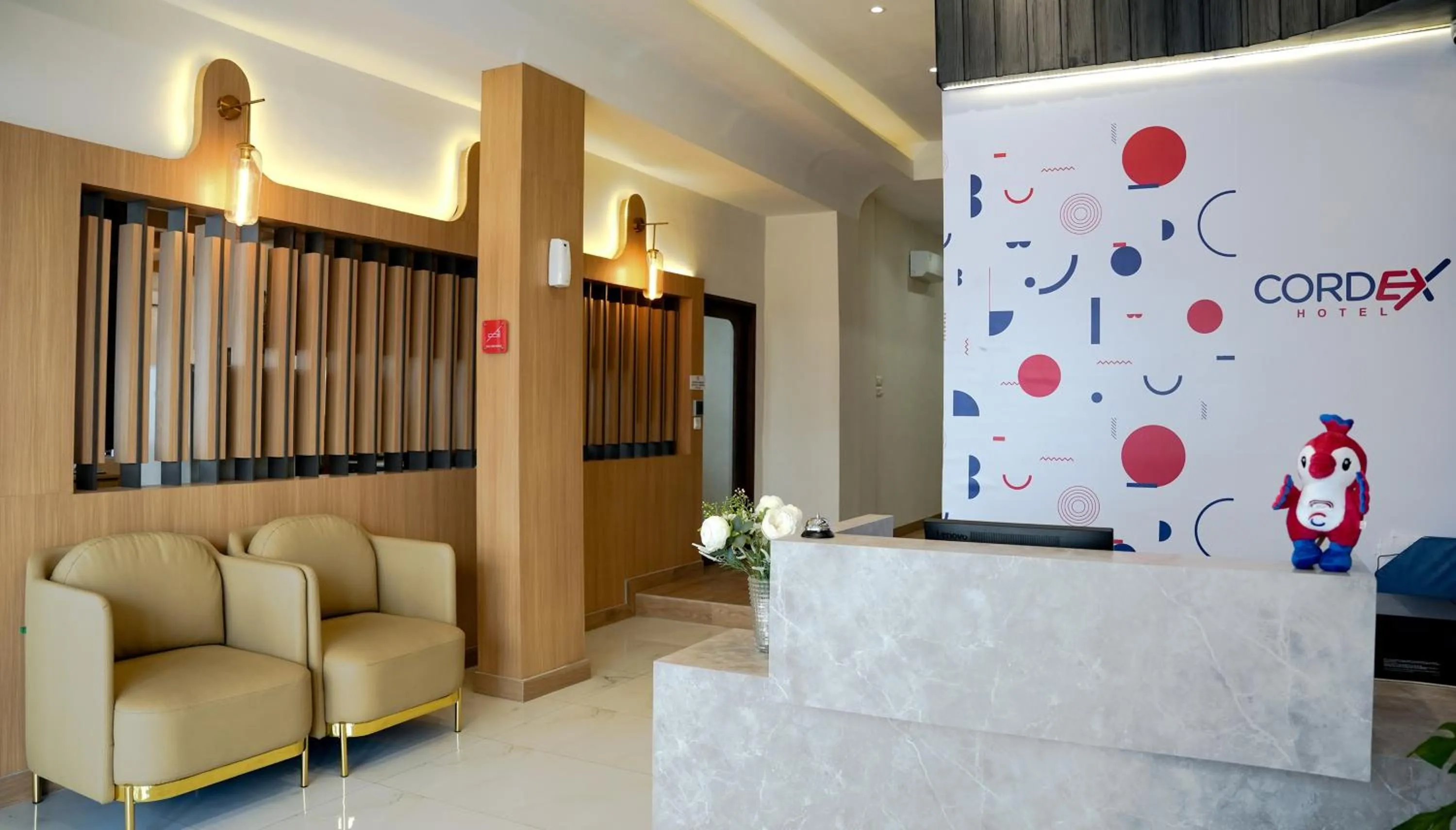 Lobby or reception in Cordex Hotel Marelan Medan