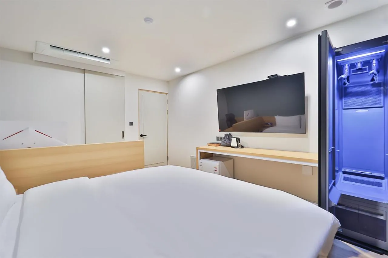 Bed in Gongdam Stay Hotel Ulsan Samsan