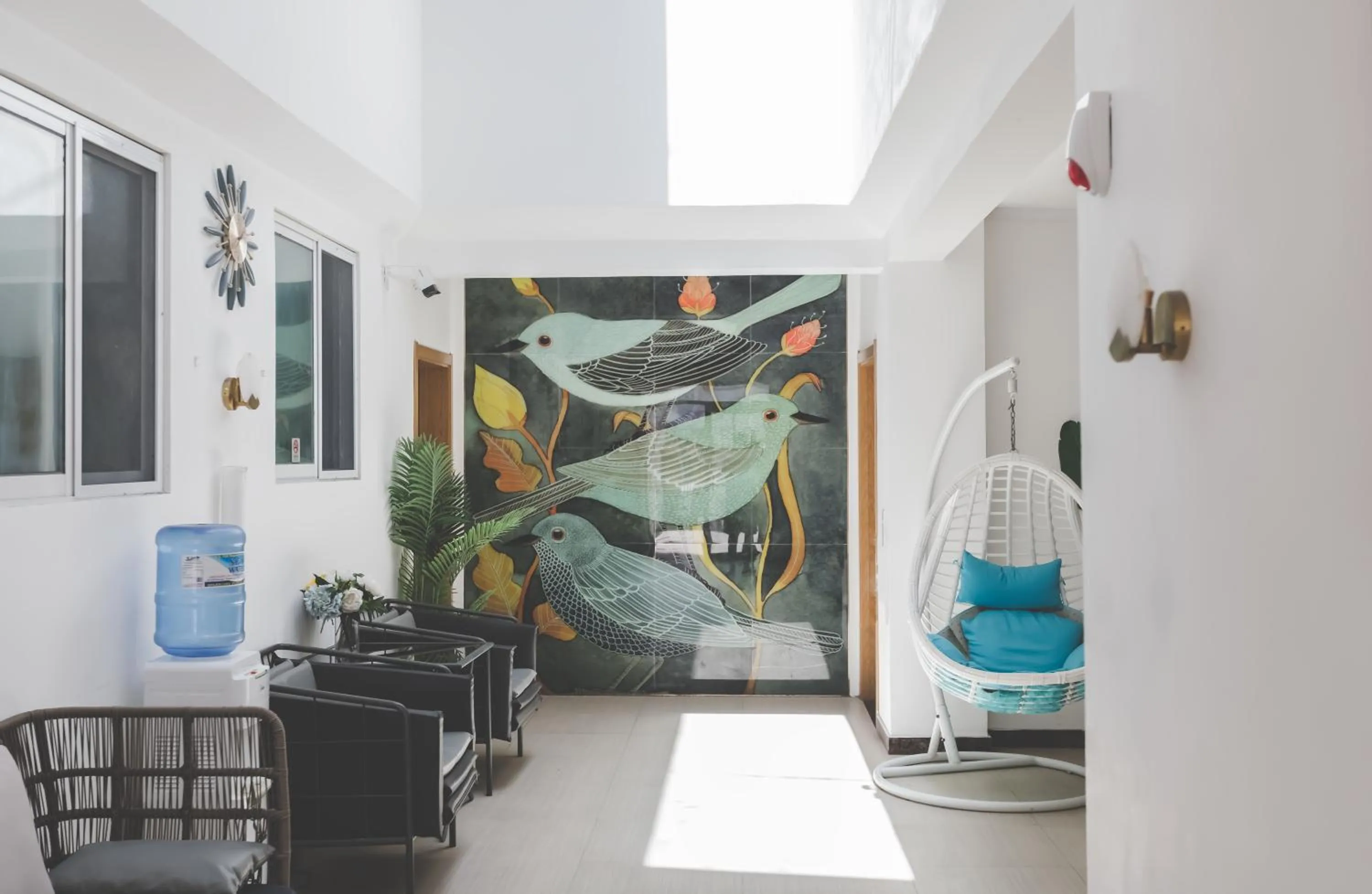 Living room in Oasis Boutique House