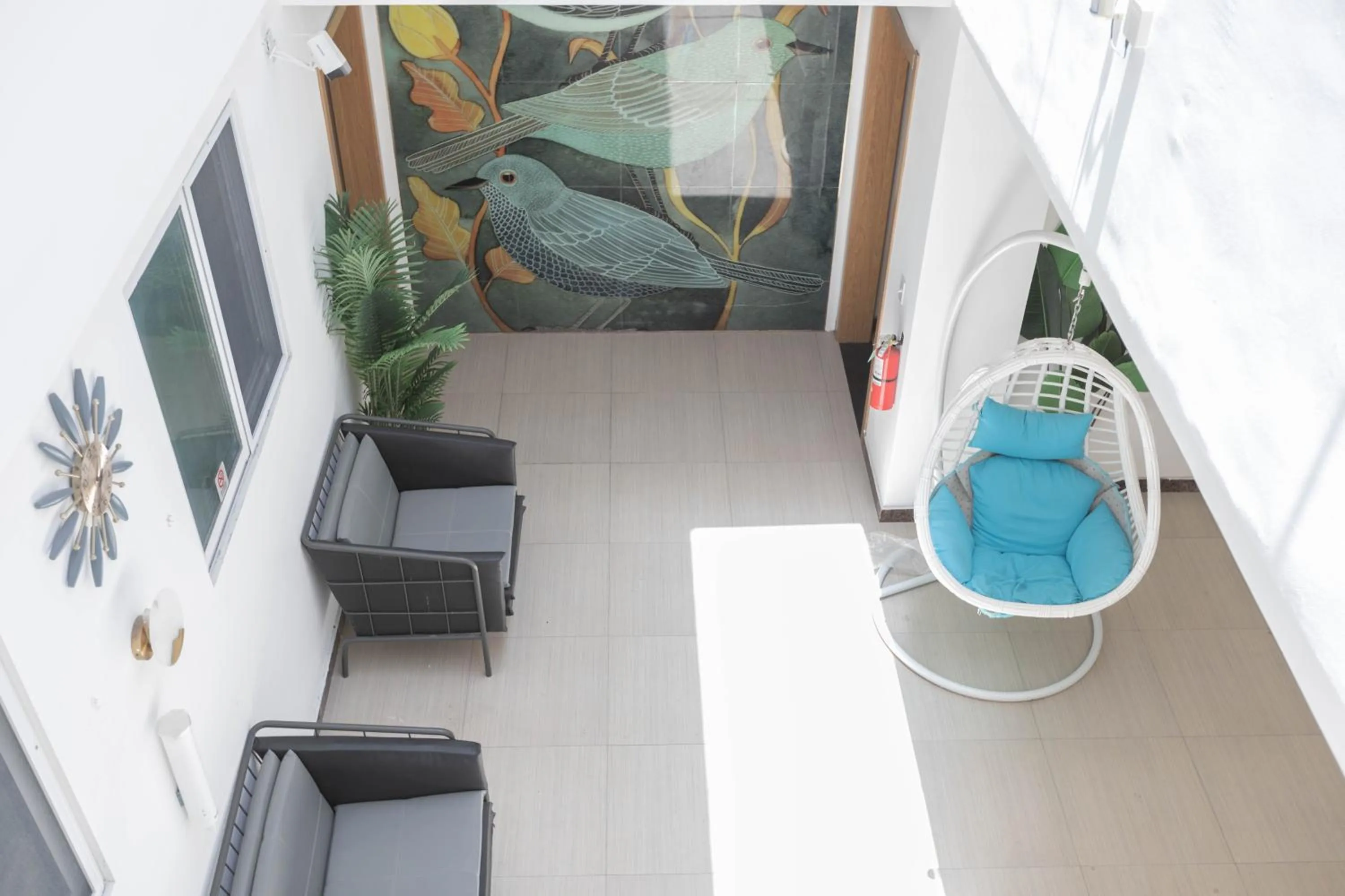 Living room in Oasis Boutique House