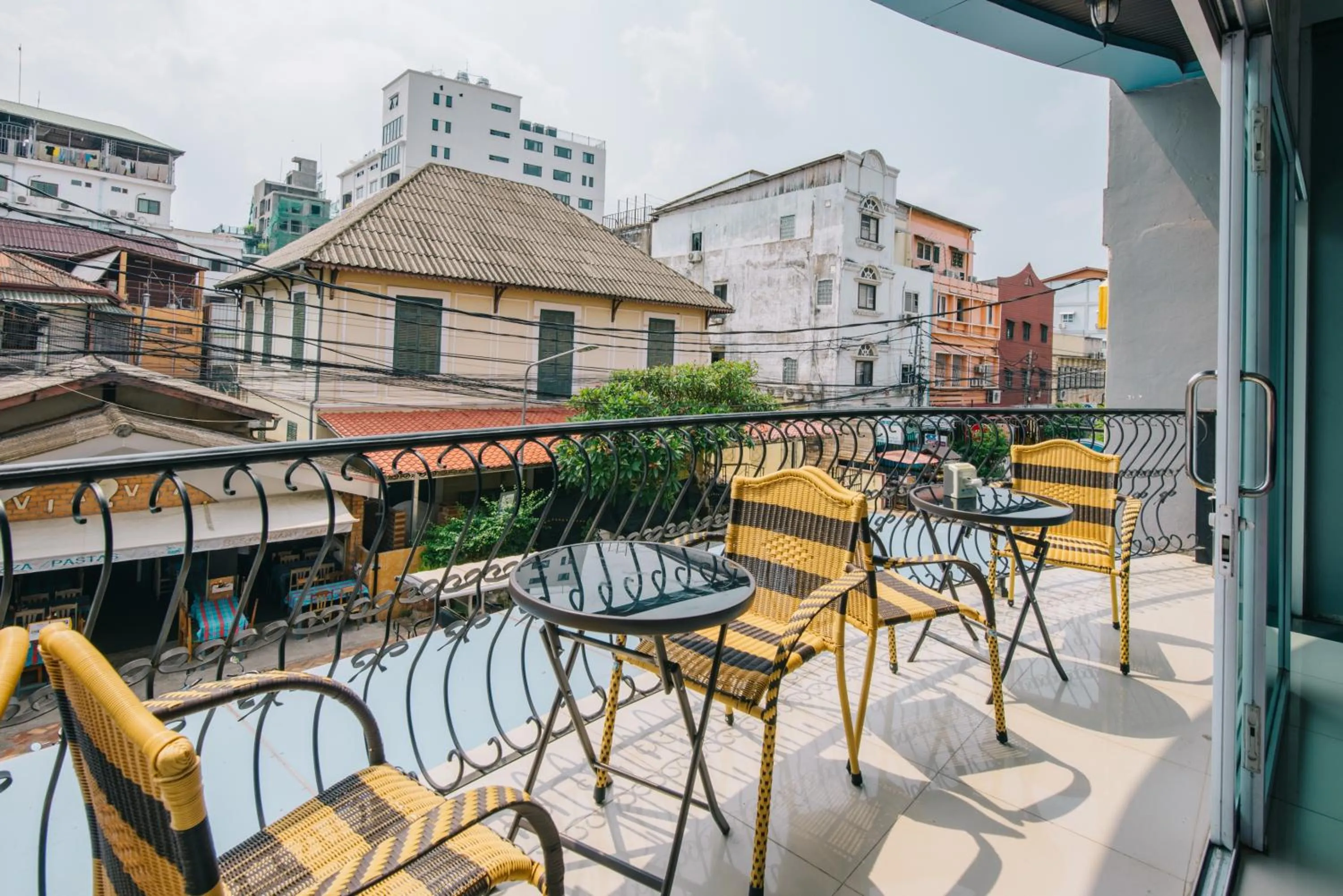 City view in V Hotel Vientiane