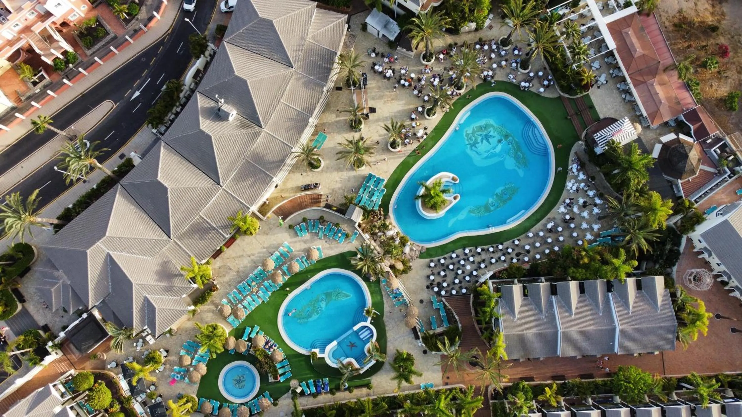 Bird's eye view in Gran Oasis Resort