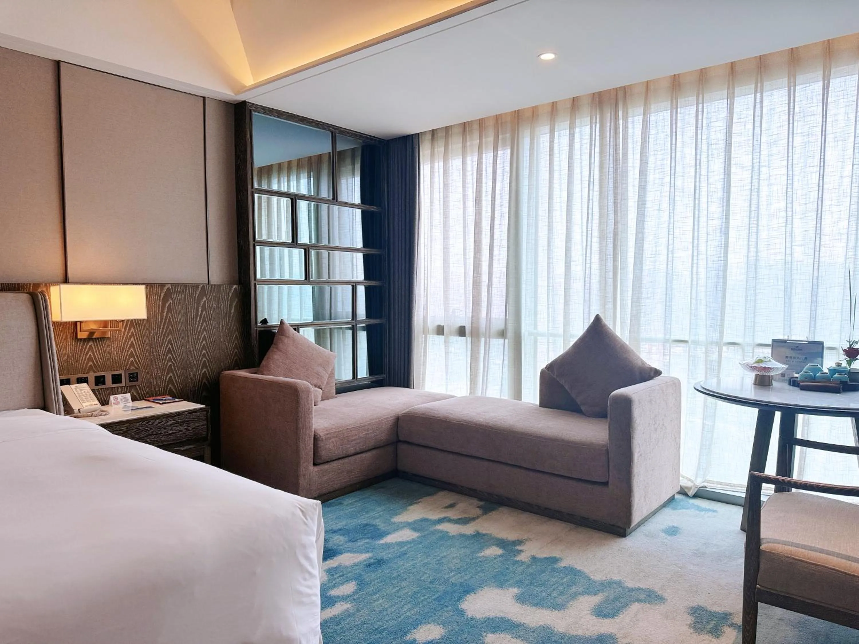 Bed in Beijing Xiamenair Jianianhua Hotel