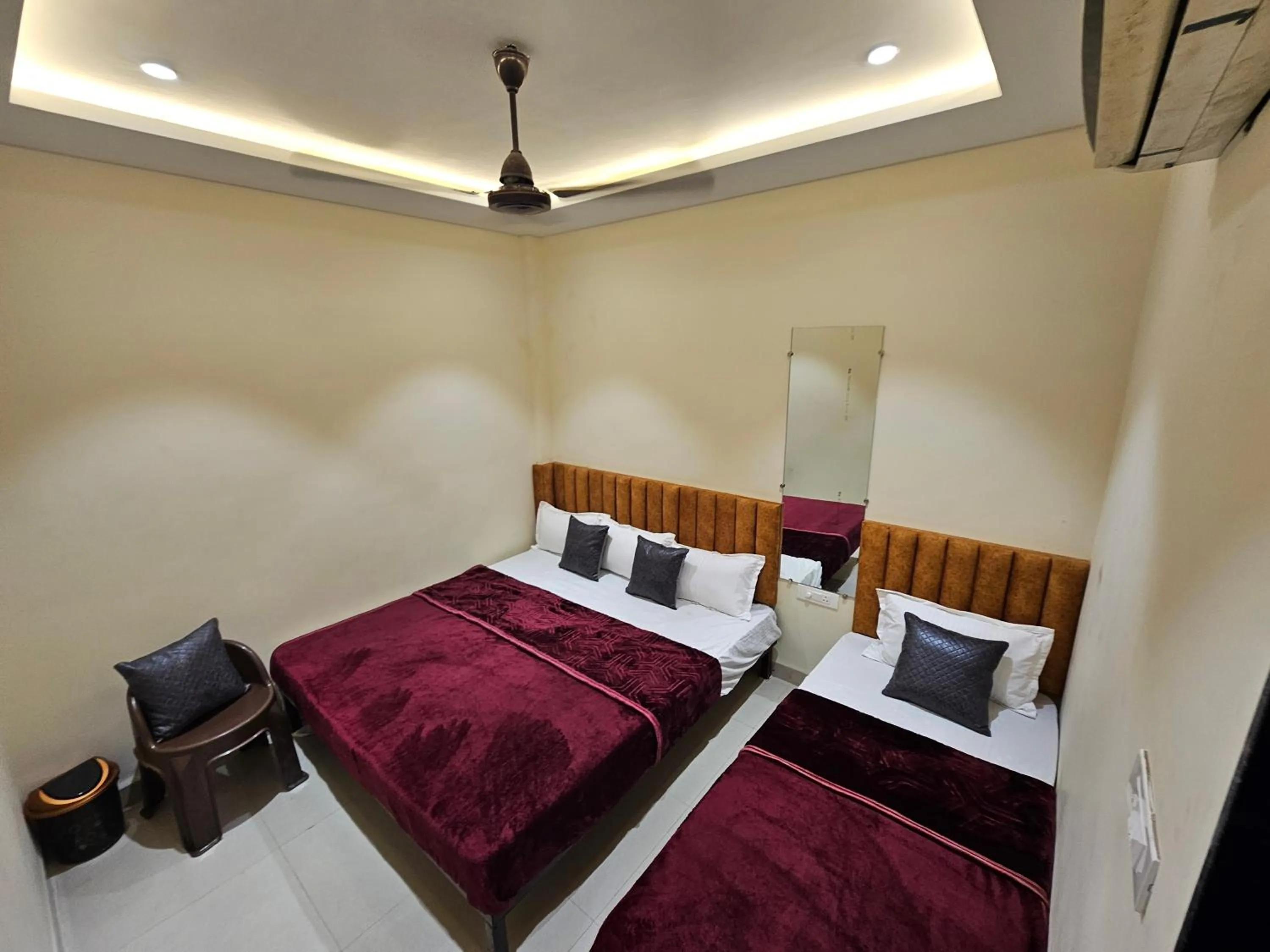 Bed in HOTEL DEV BHOOMI -Ujjain