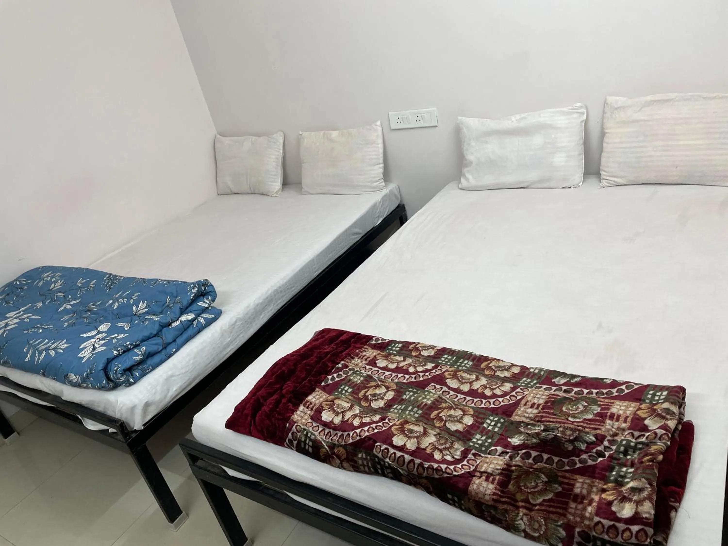 Bed in HOTEL DEV BHOOMI -Ujjain