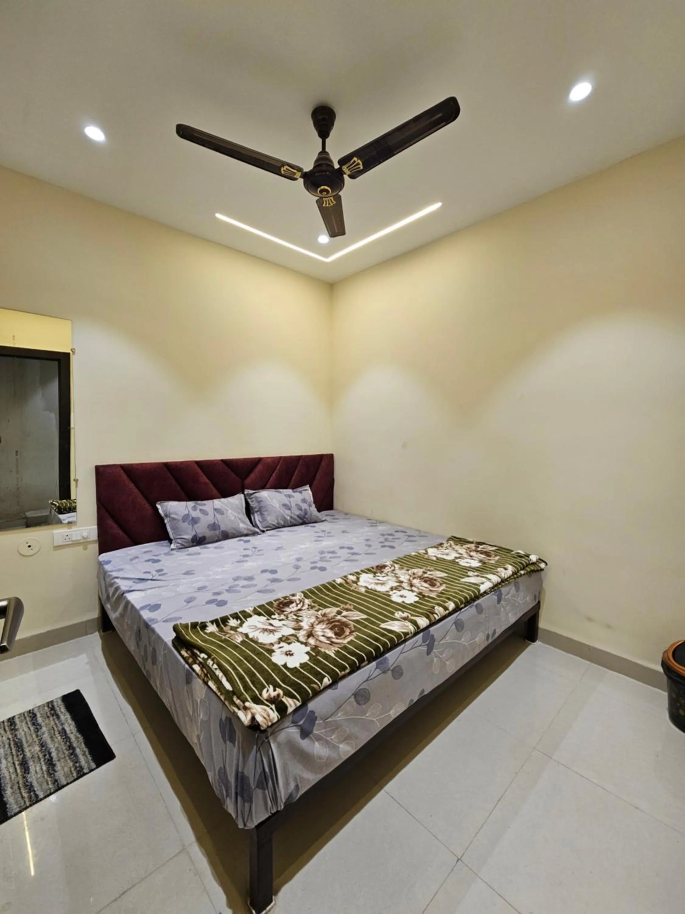 Bed in HOTEL DEV BHOOMI -Ujjain