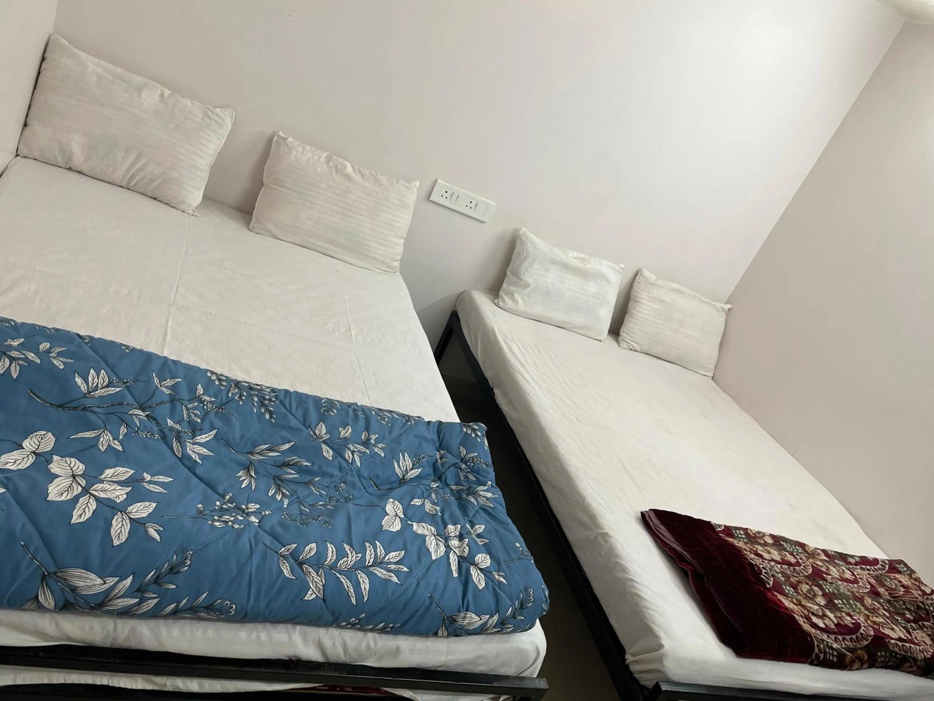 Bed in HOTEL DEV BHOOMI -Ujjain
