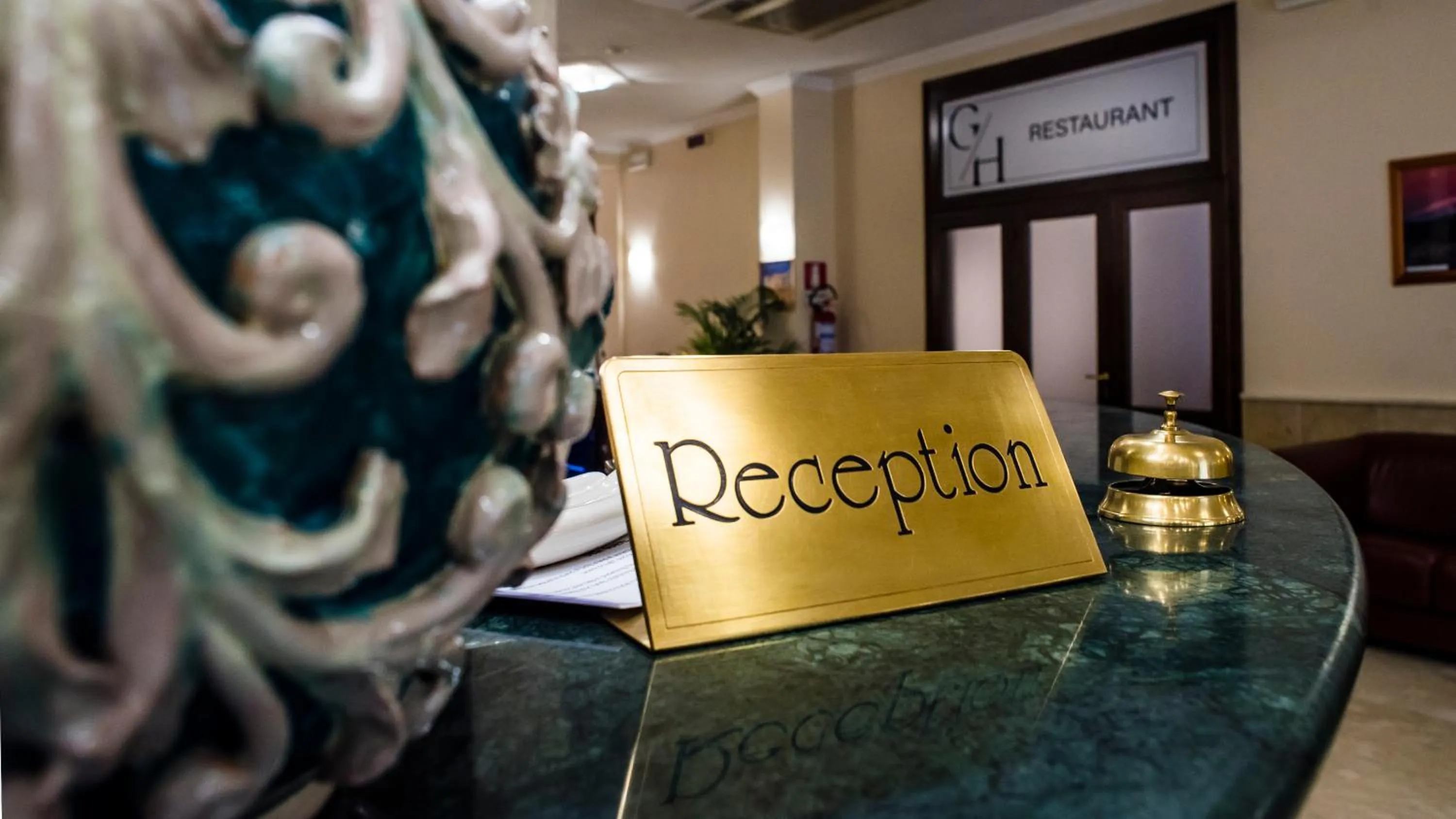 Lobby or reception in GH Hotel