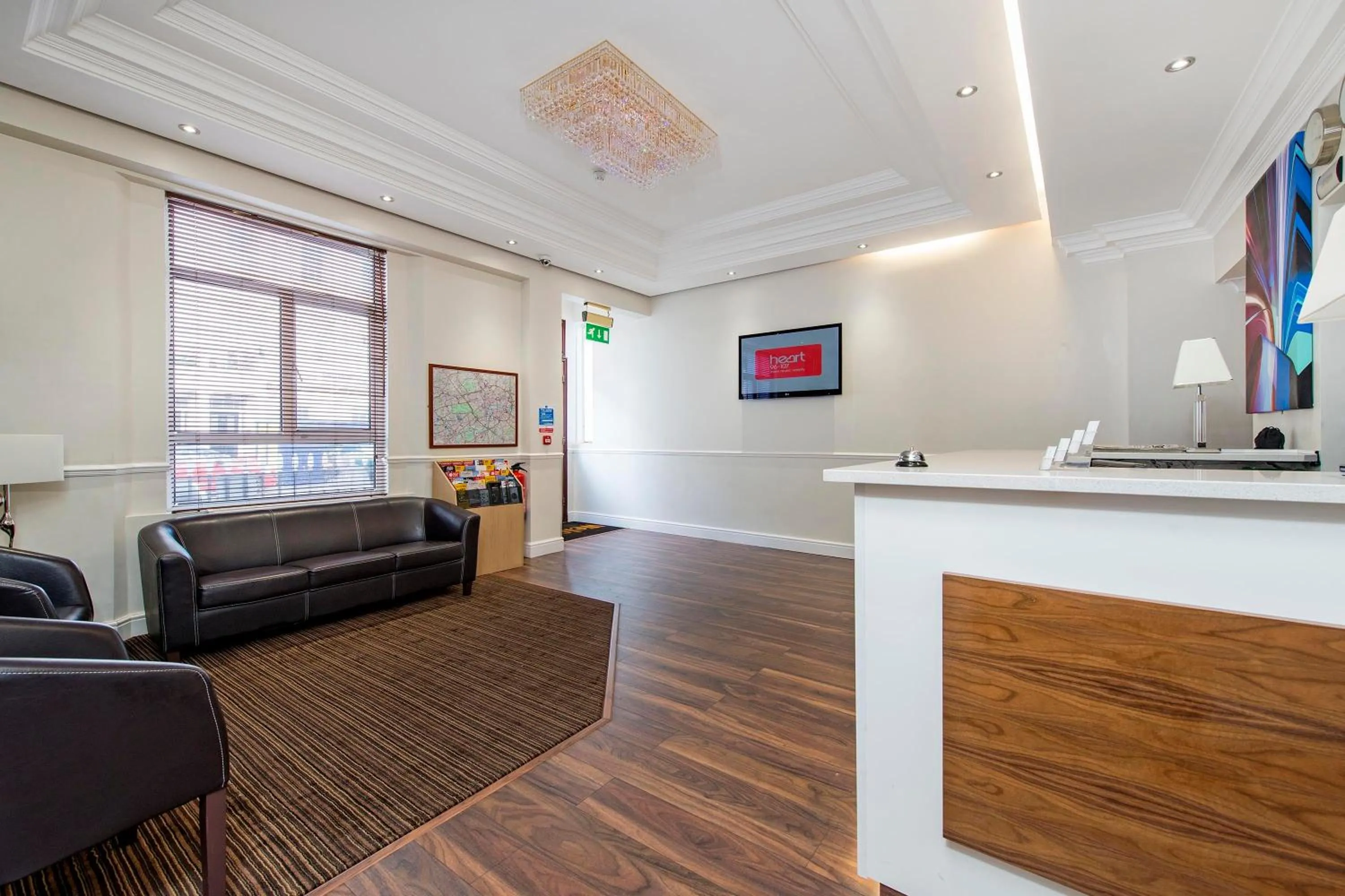 Lobby or reception in Lidos Hotel