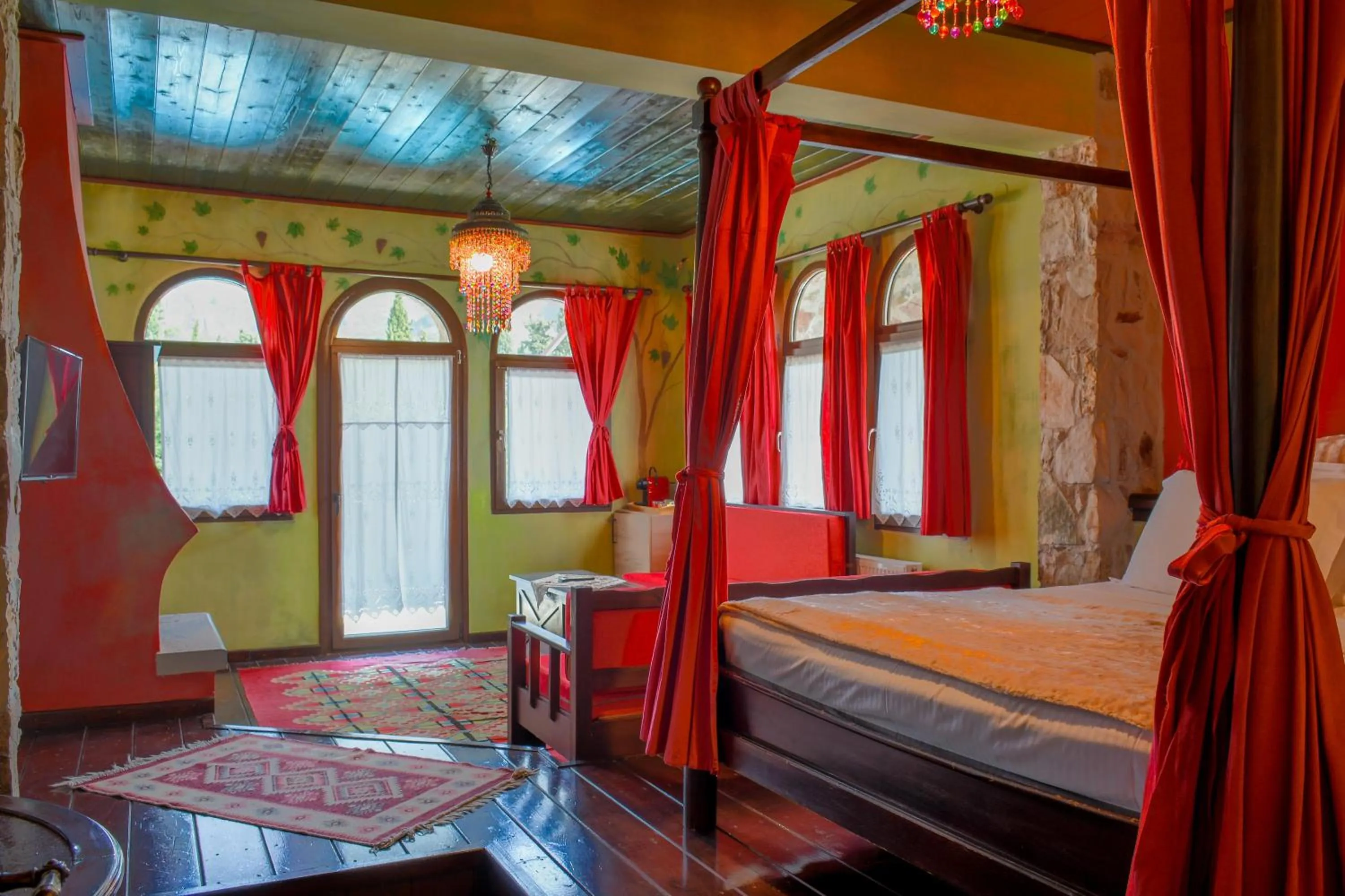 Bed in Monastiri Guesthouse