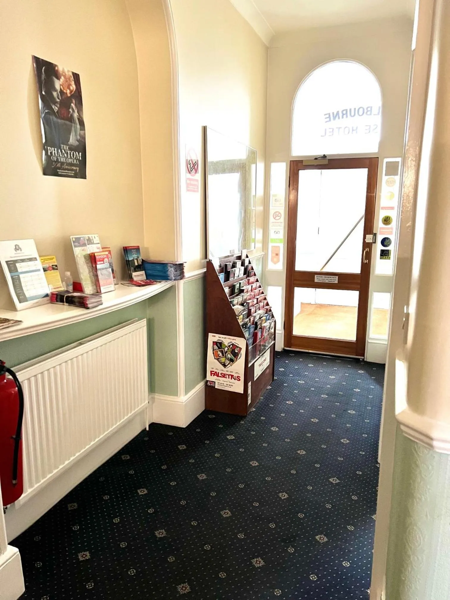 Facade/entrance in Melbourne House Hotel