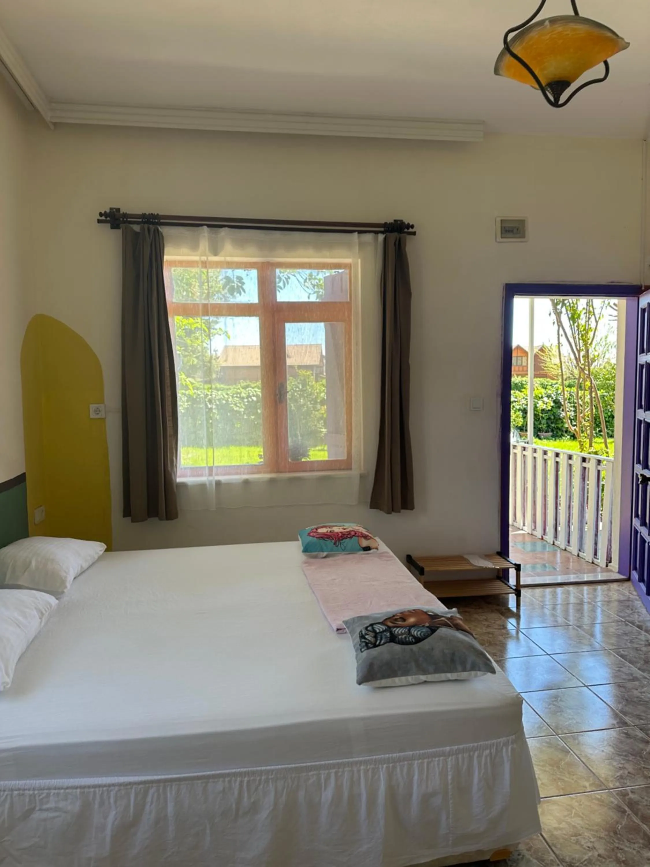 Bed in GAYA PANSİYON ÇIRALI