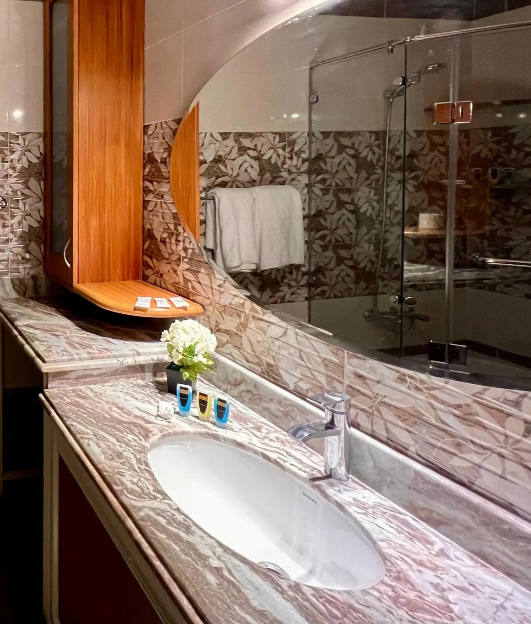 Bathroom in New Museum, Pyramids inn