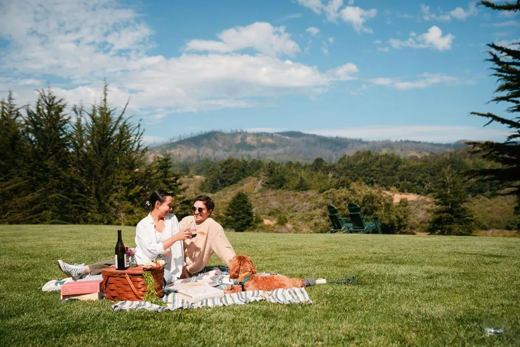 BBQ facilities in Costanoa