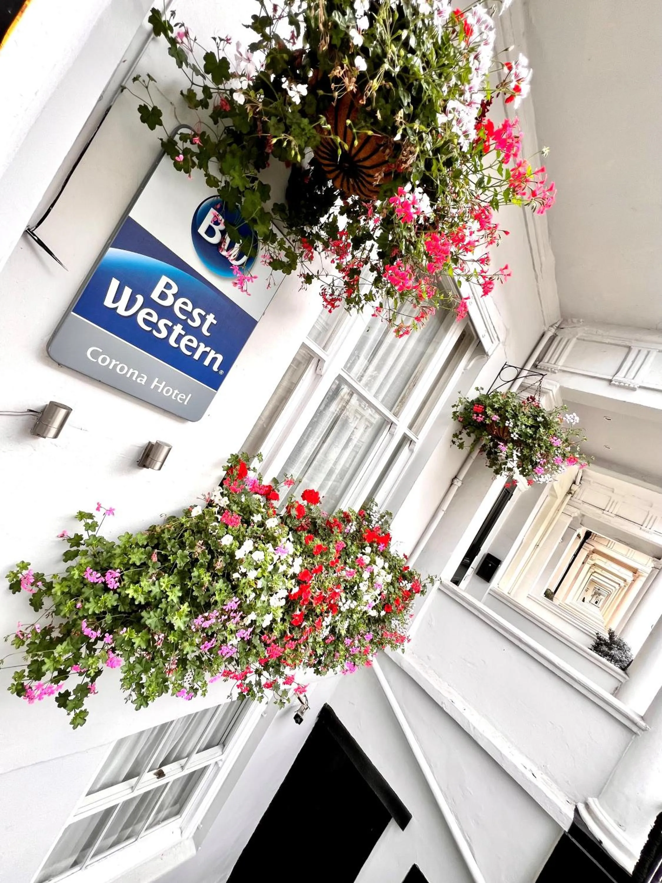 Property building in Best Western Corona Hotel