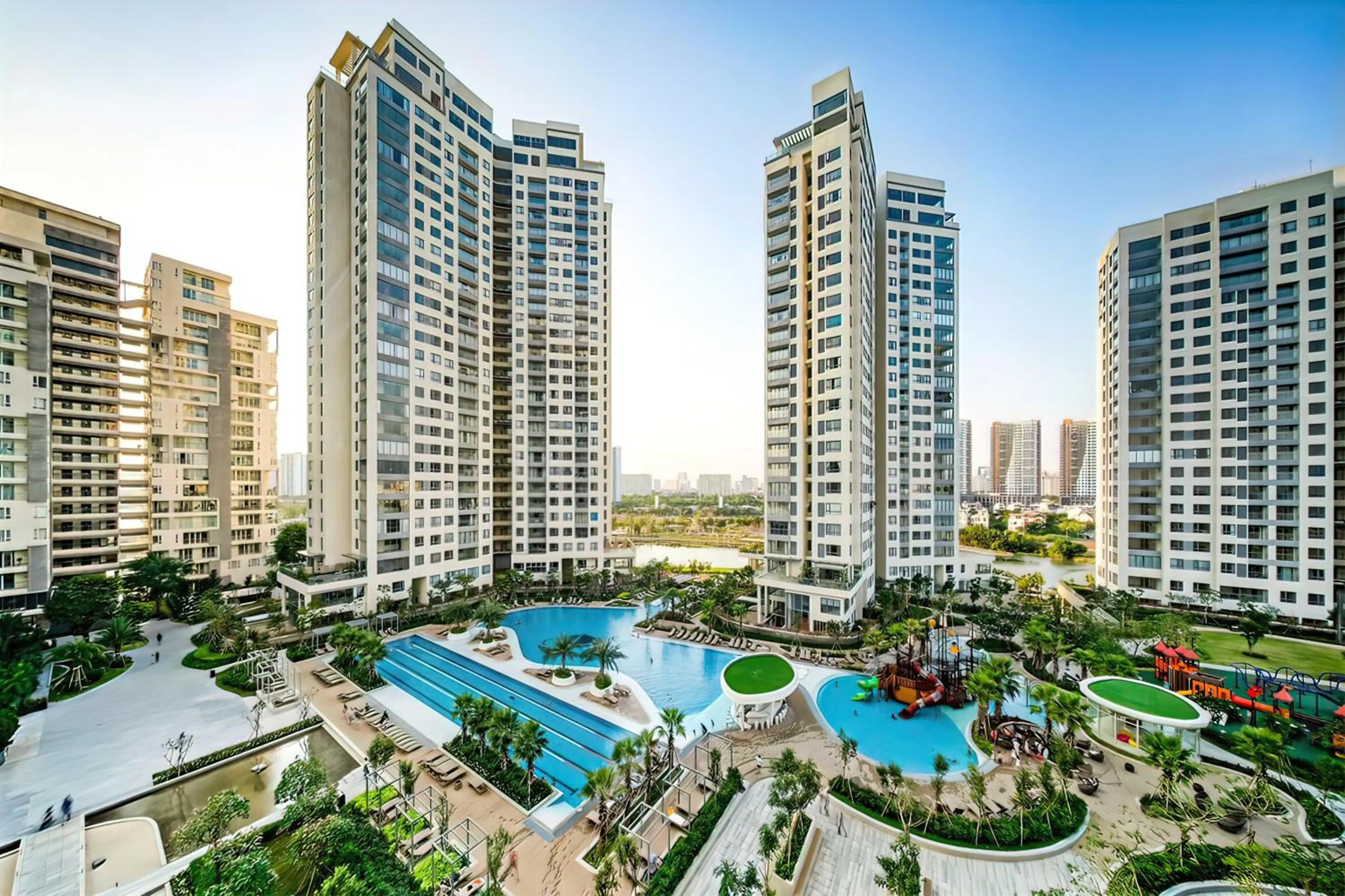 Property building in Diamond Island - Mekong Retreat Apartment