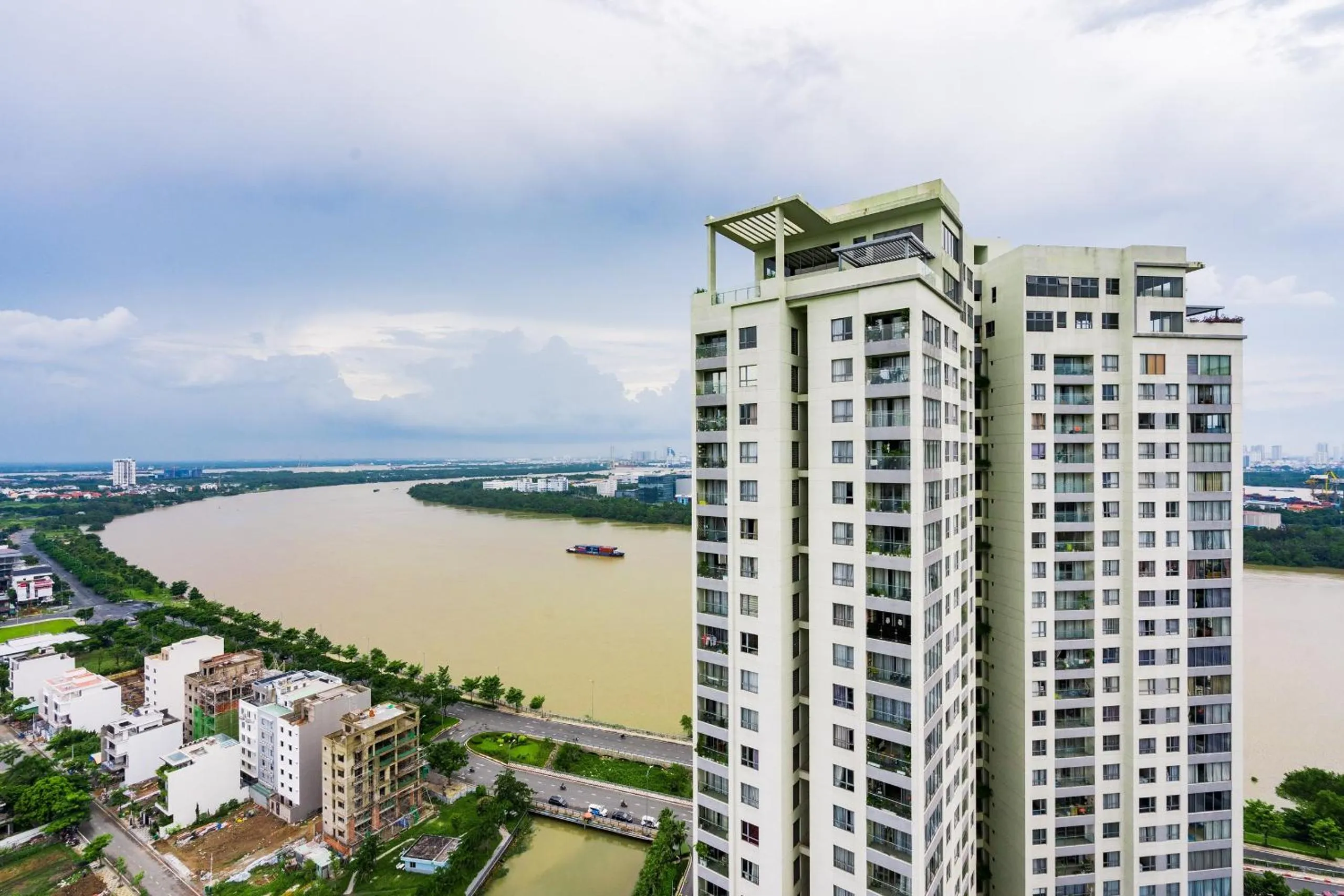 Property building in Diamond Island - Mekong Retreat Apartment