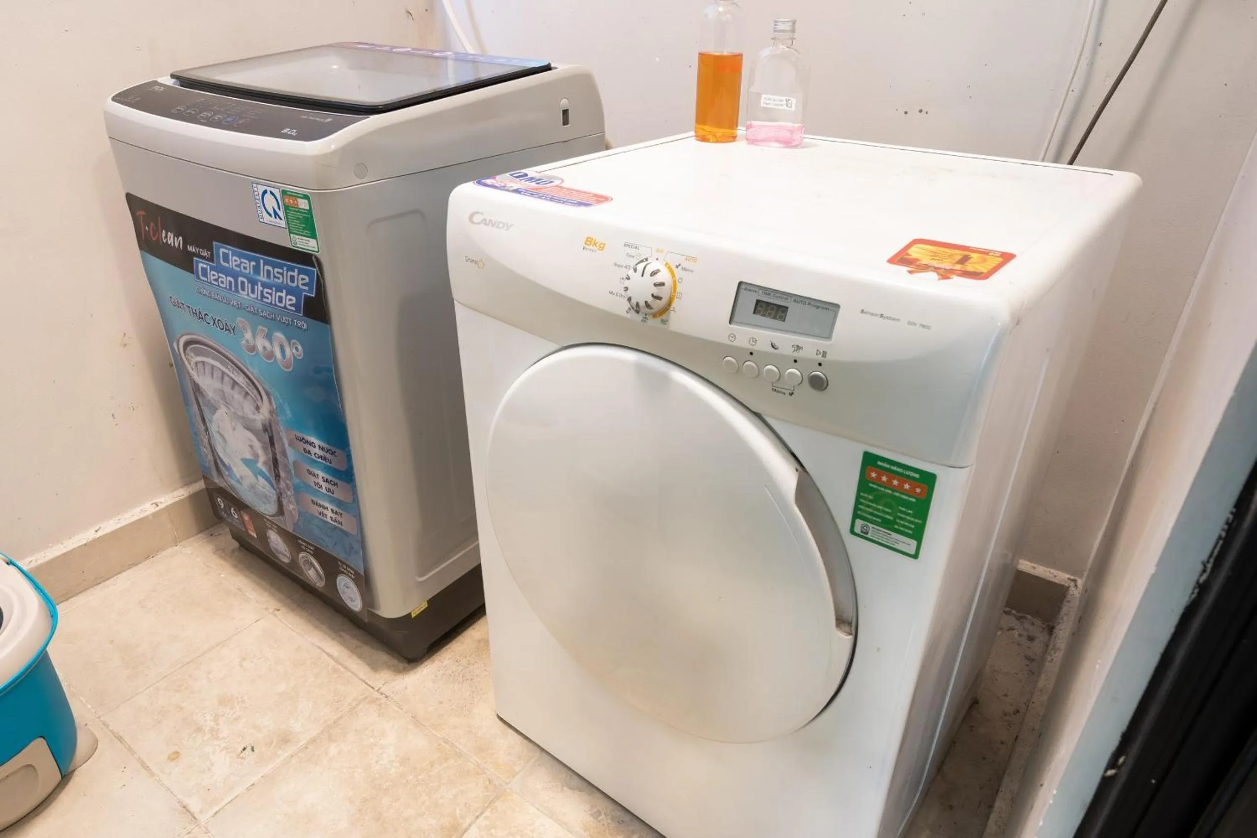 washing machine in Diamond Island - Mekong Retreat Apartment