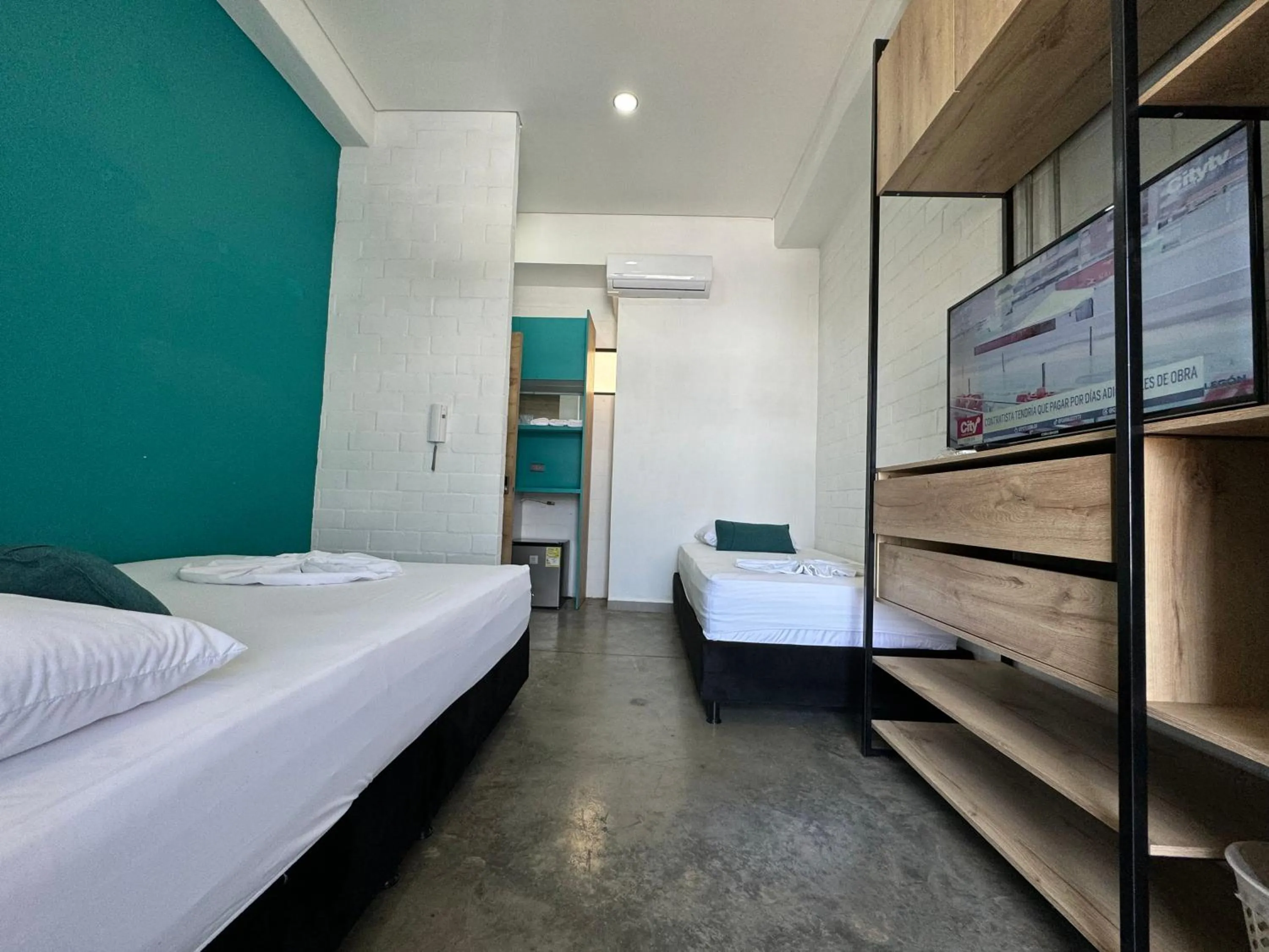 Bed in Hotel Living Box San Fernando