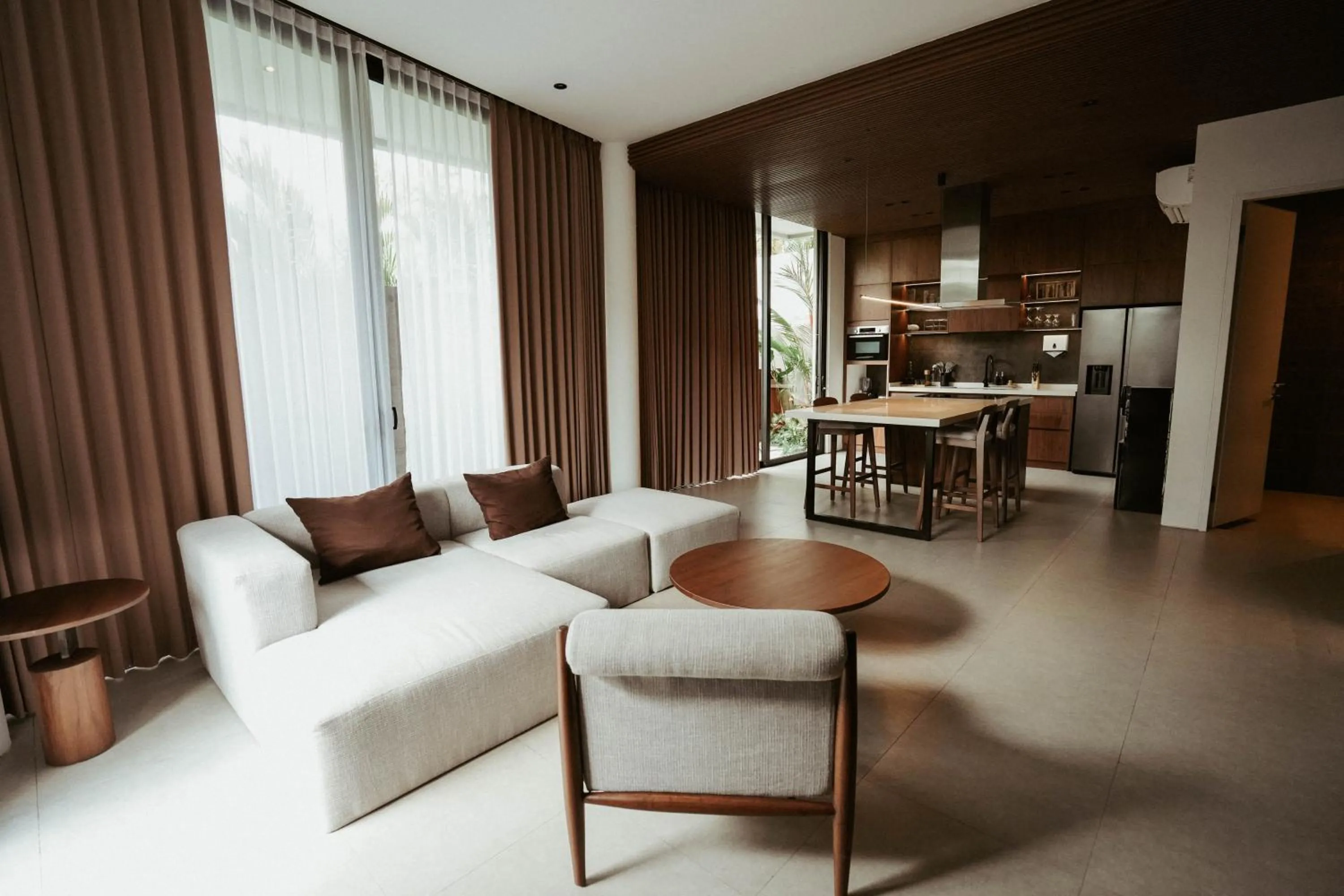 Kitchen or kitchenette in Umalas Creek Villas - Pool Villa with Shared Sauna & Ice Bath