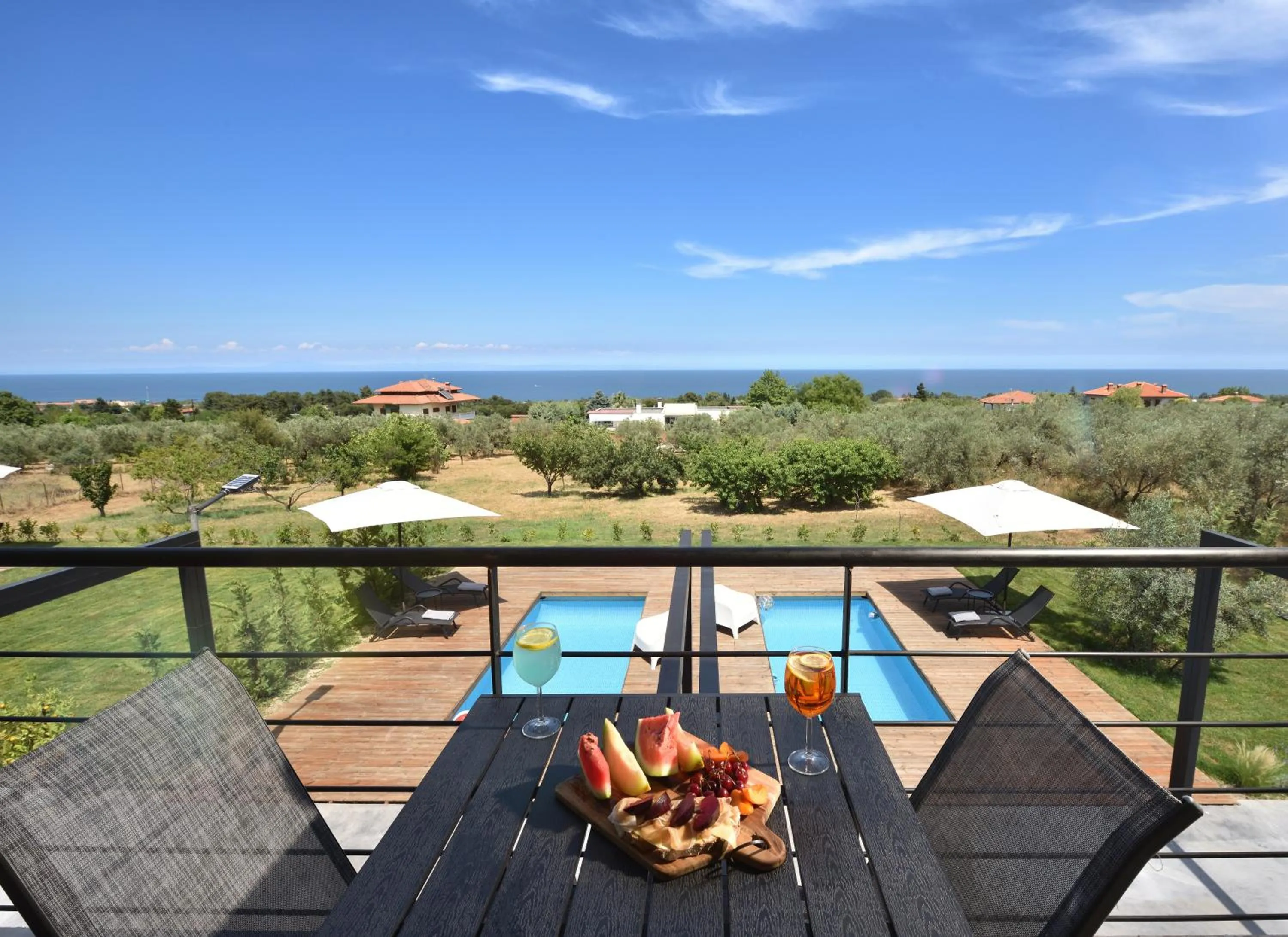 Balcony/Terrace in Olive All-Seasons Suites, Panel Hospitality Homes & Villas