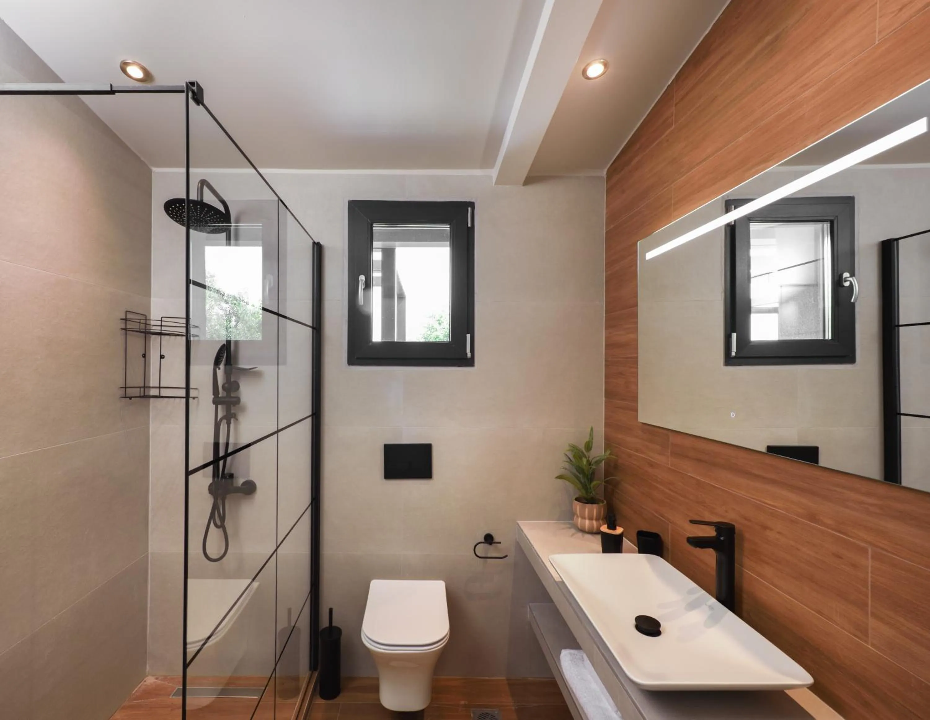 Shower in Olive All-Seasons Suites, Panel Hospitality Homes & Villas