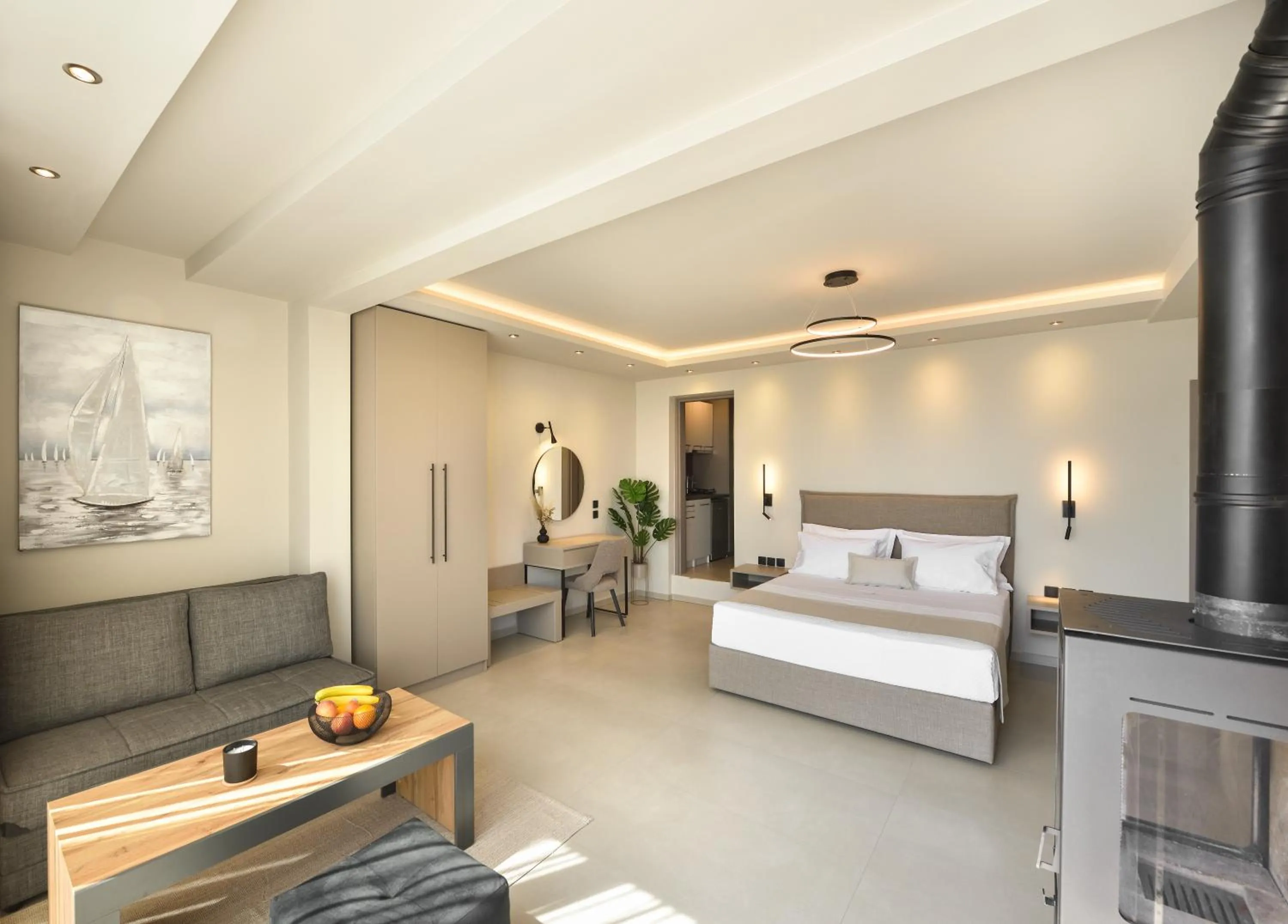 Photo of the whole room, Bed in Olive All-Seasons Suites, Panel Hospitality Homes & Villas