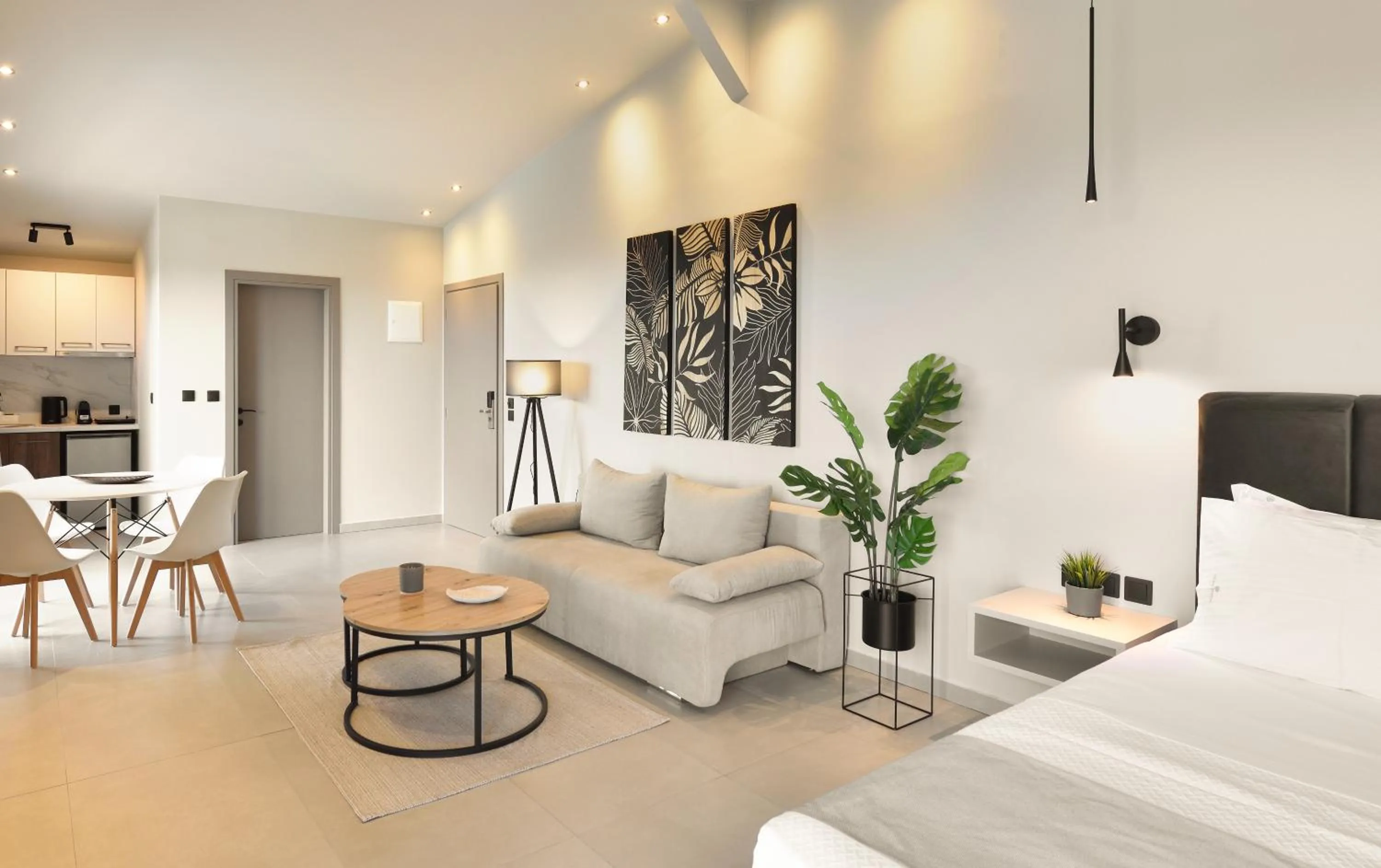 Living room in Olive All-Seasons Suites, Panel Hospitality Homes & Villas