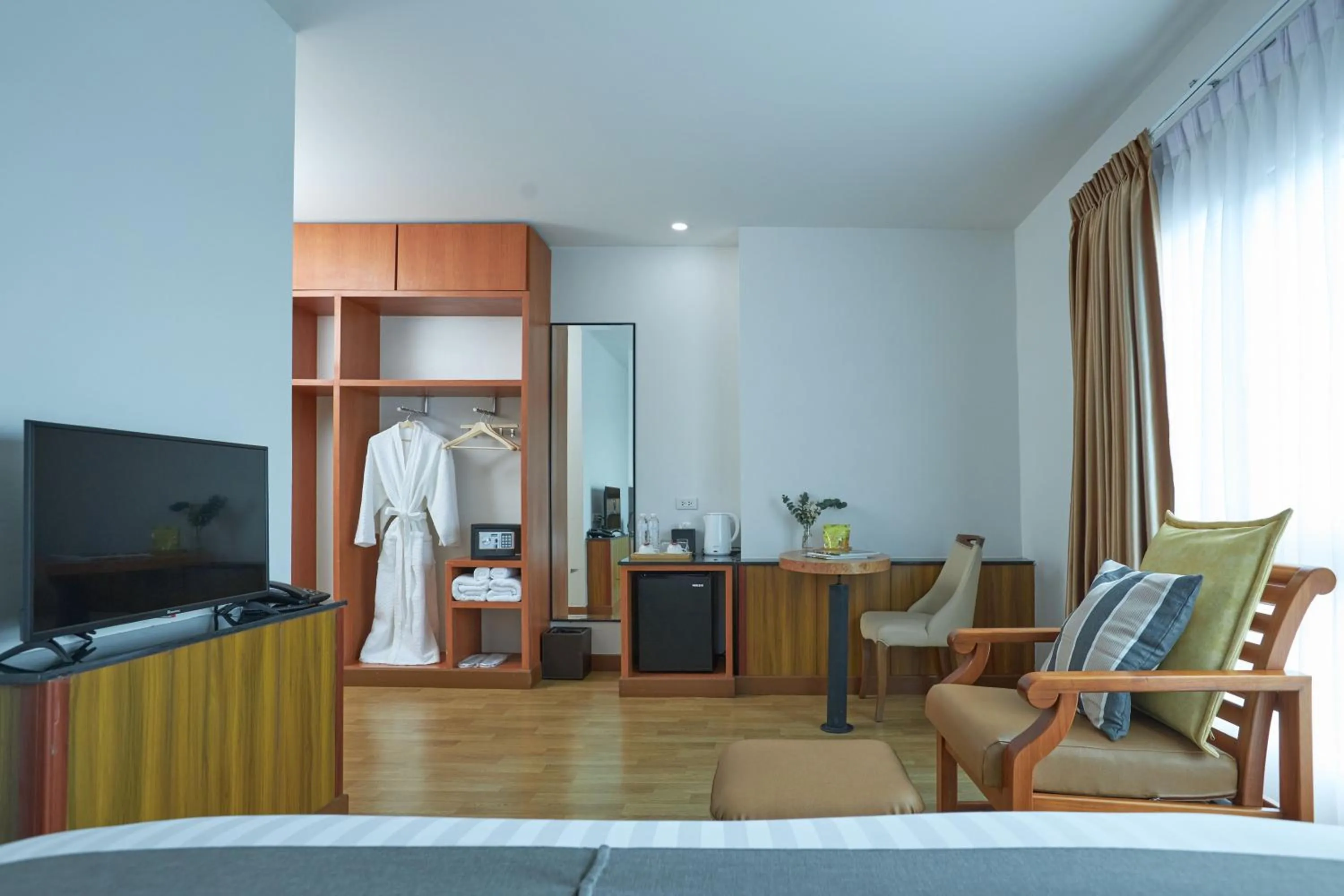 Bedroom in NJOY Prestige Grand Hotel Don Mueang