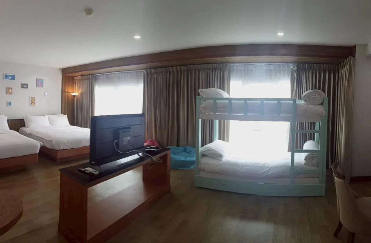 Bed in Cozy Donmueang Hotel