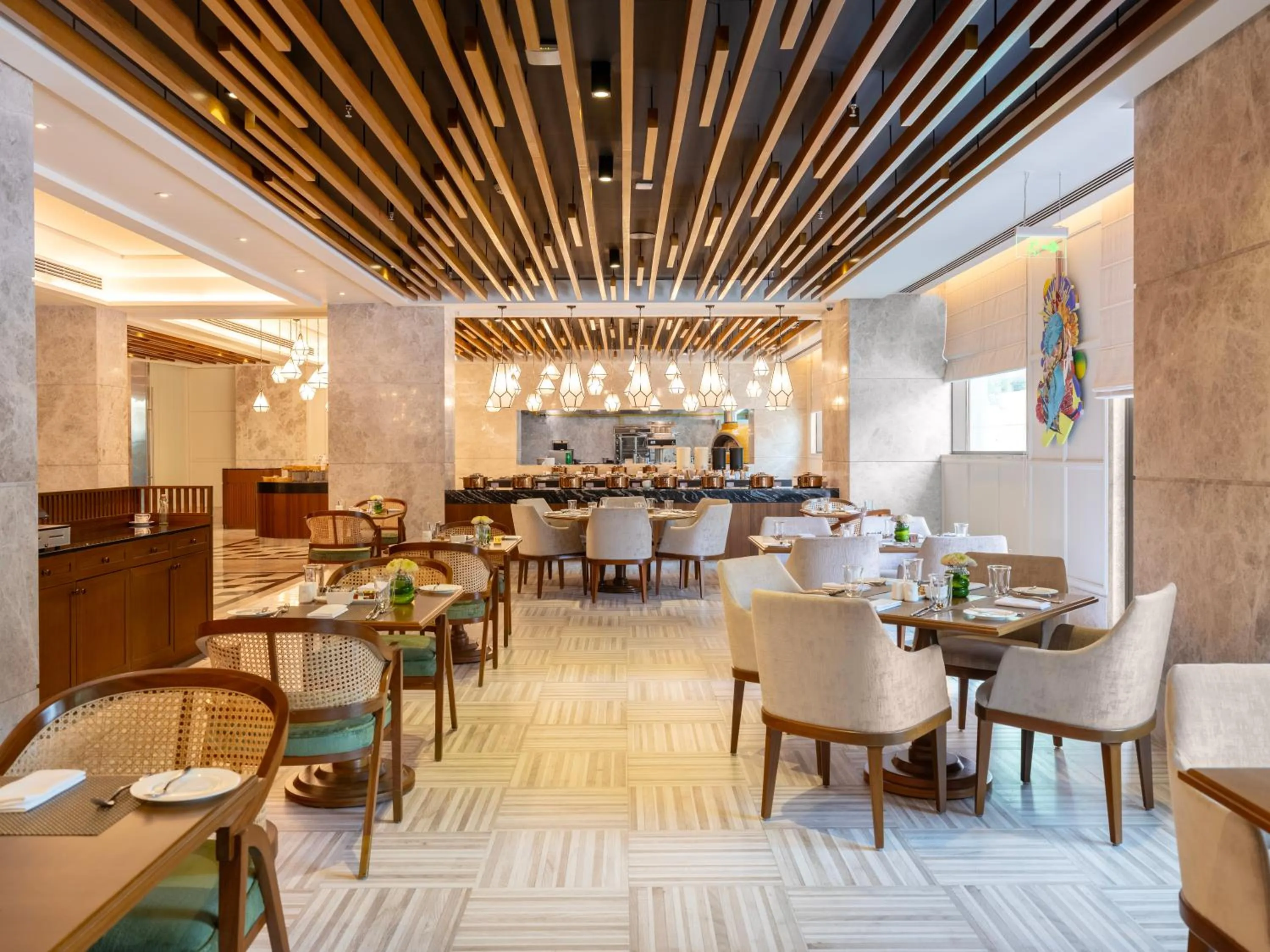 Restaurant/places to eat in The Leela Hyderabad Banjara Hills