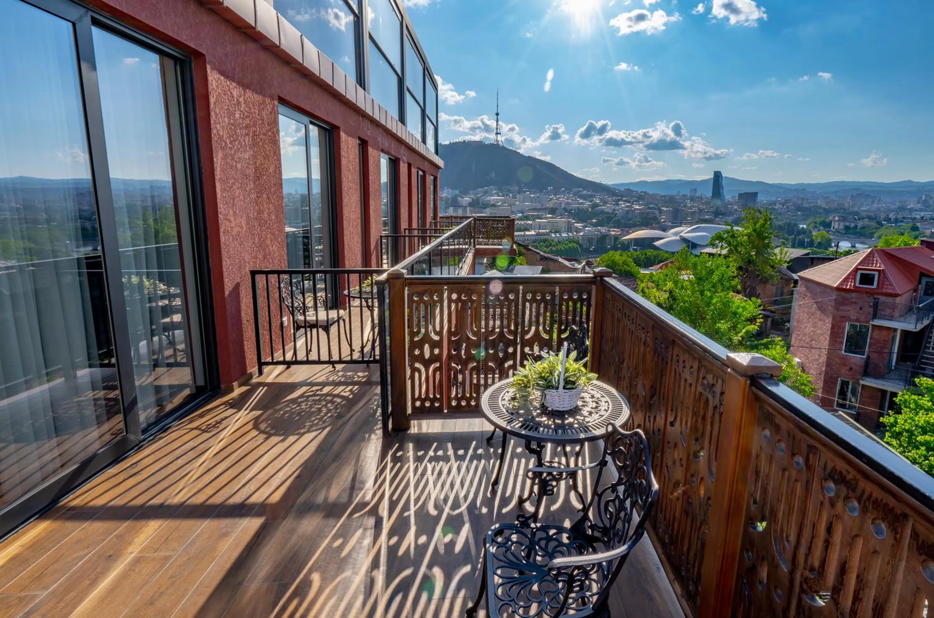 Property building in Iris Hotel