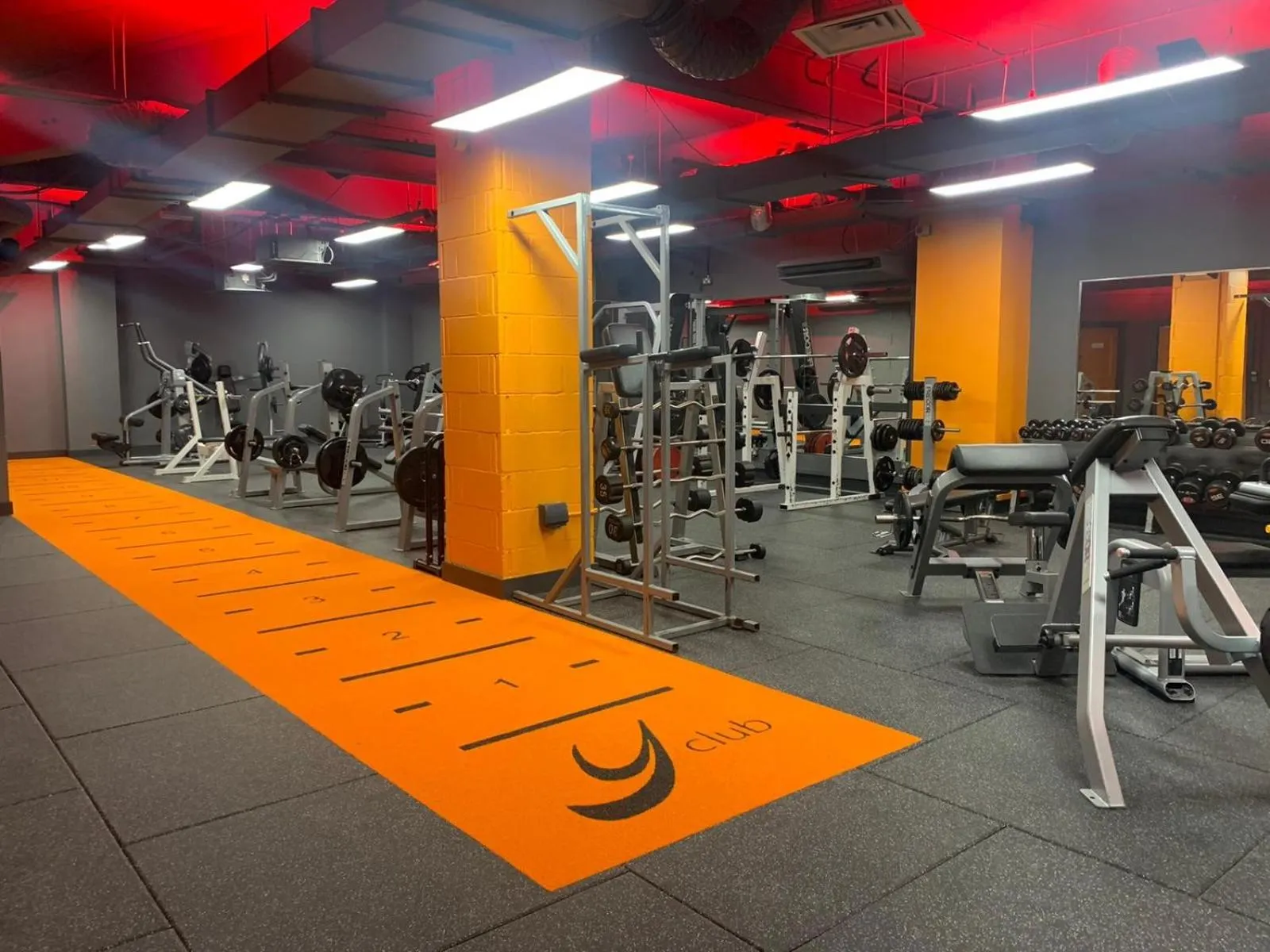 Fitness centre/facilities in Castlefield Hotel