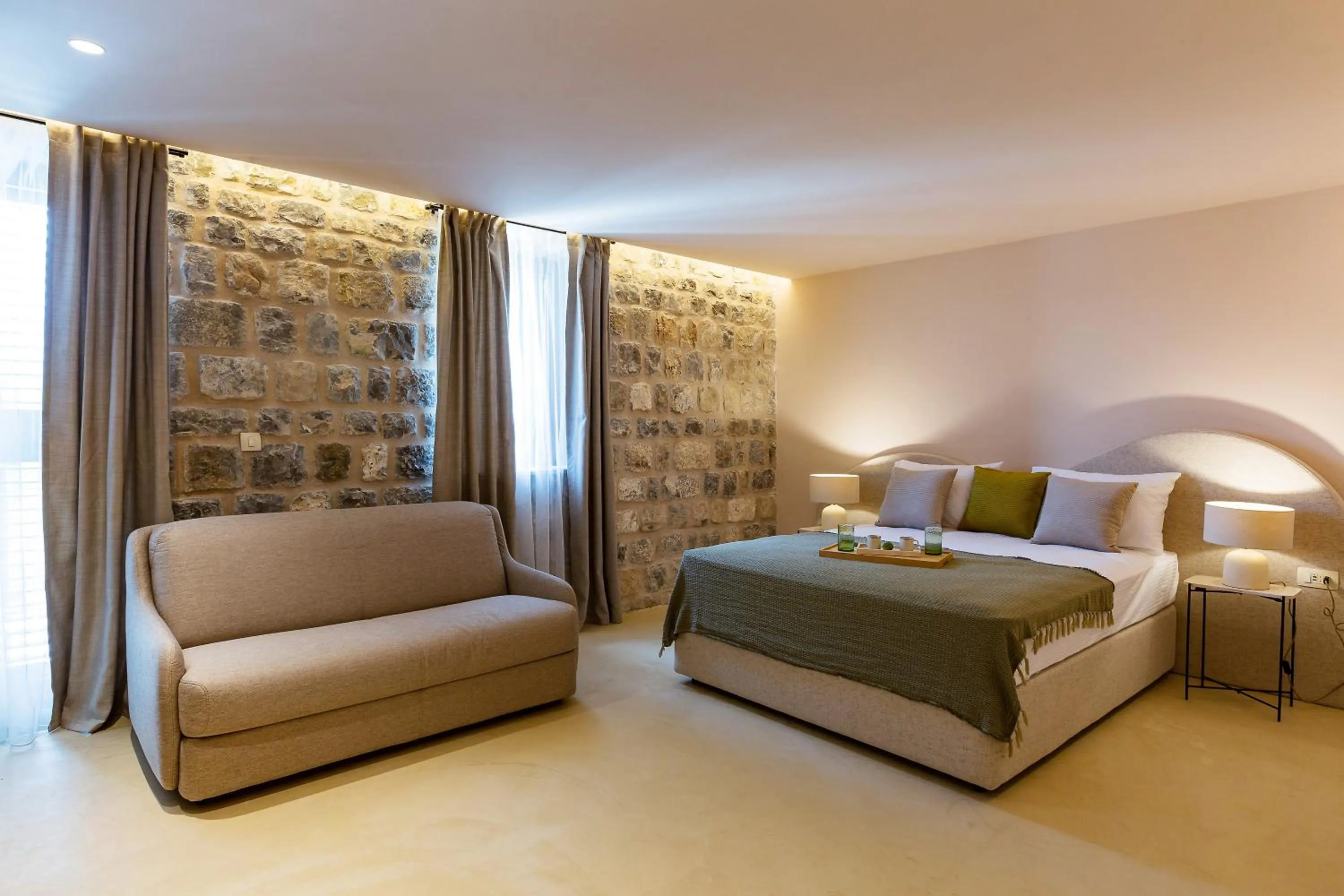 Living room, Bed in Boutique hotel Ruzmarin SPA & Garden by Aycon