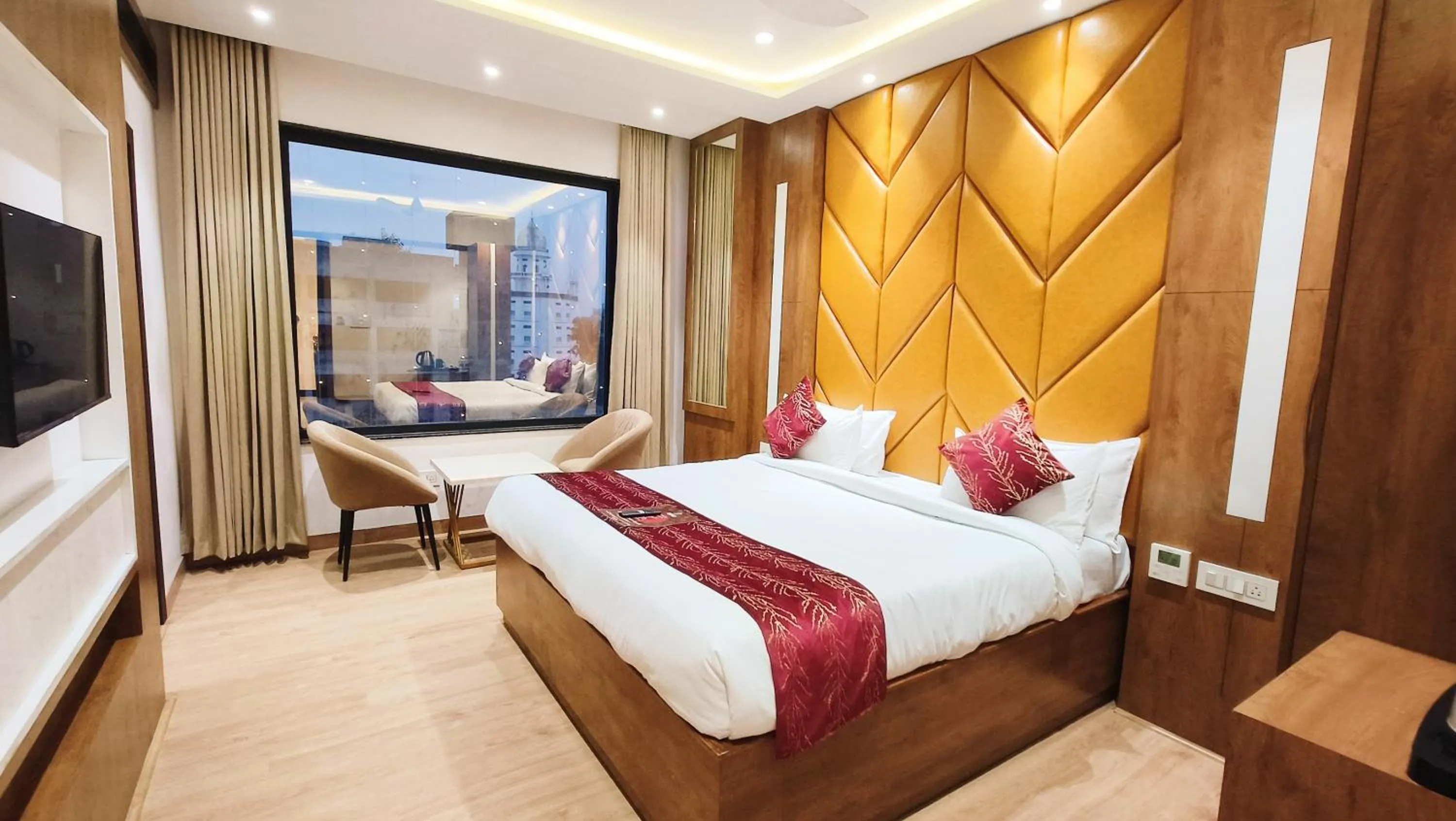 Bed in Hotel Tango Traxx