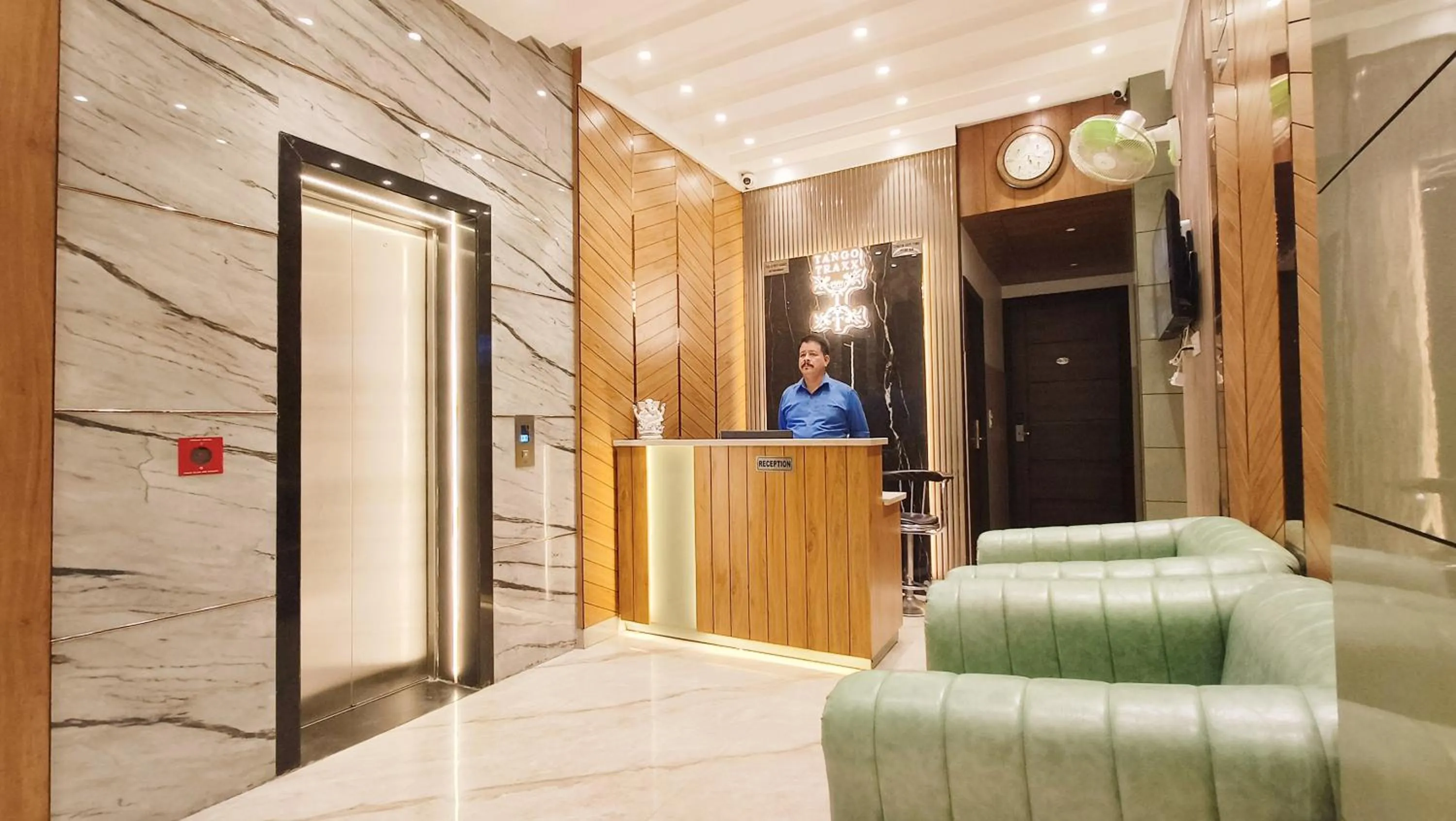 Lobby or reception in Hotel Tango Traxx