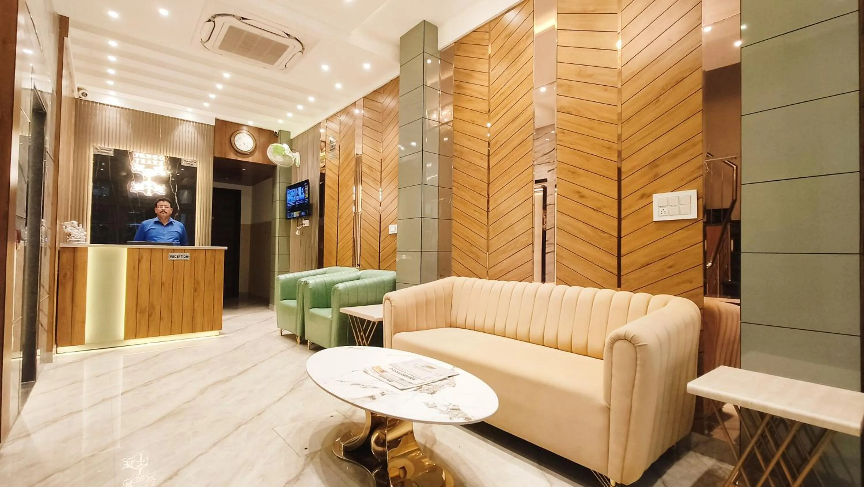 Lobby or reception in Hotel Tango Traxx