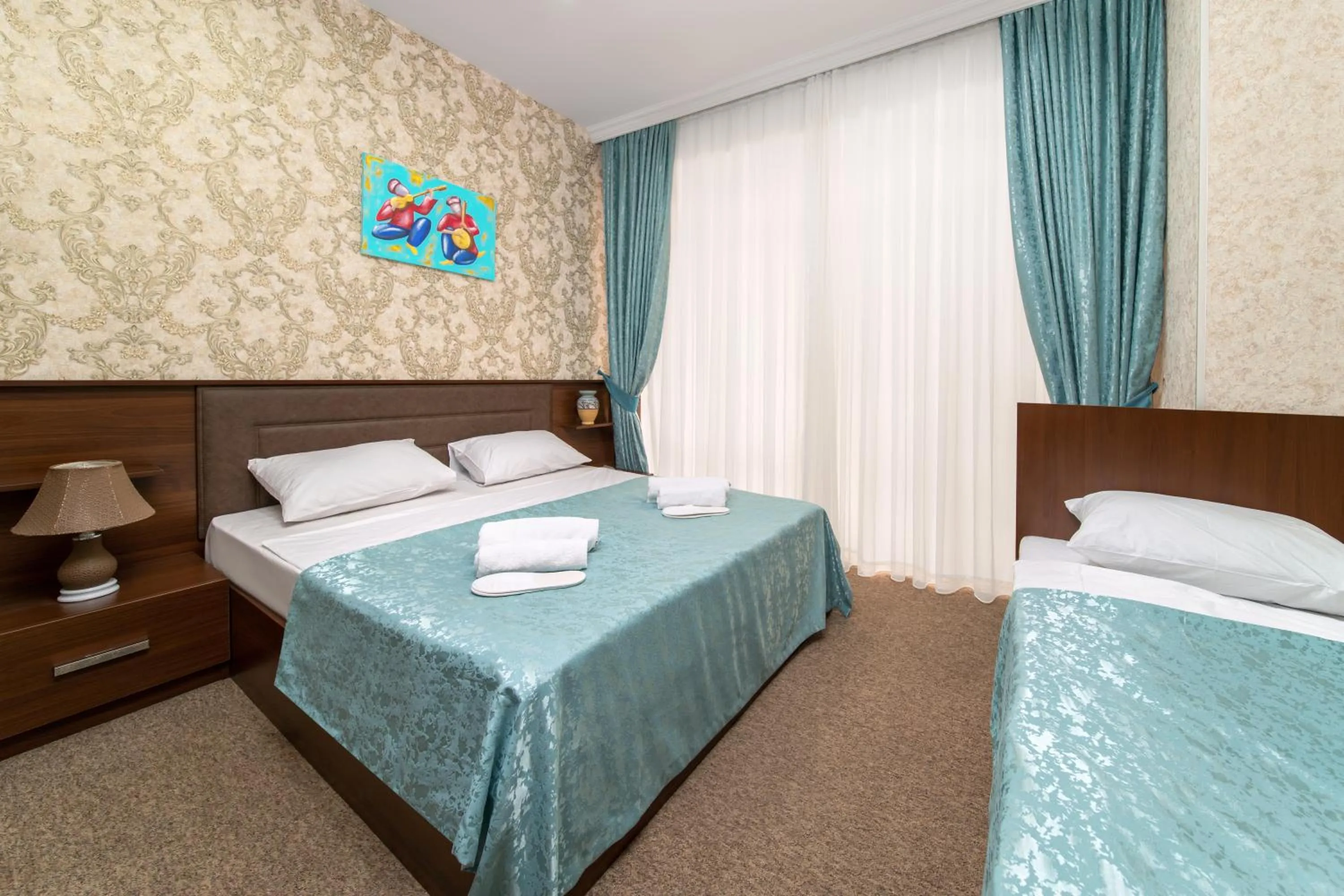 Bed in Leyla 3 - Hotel