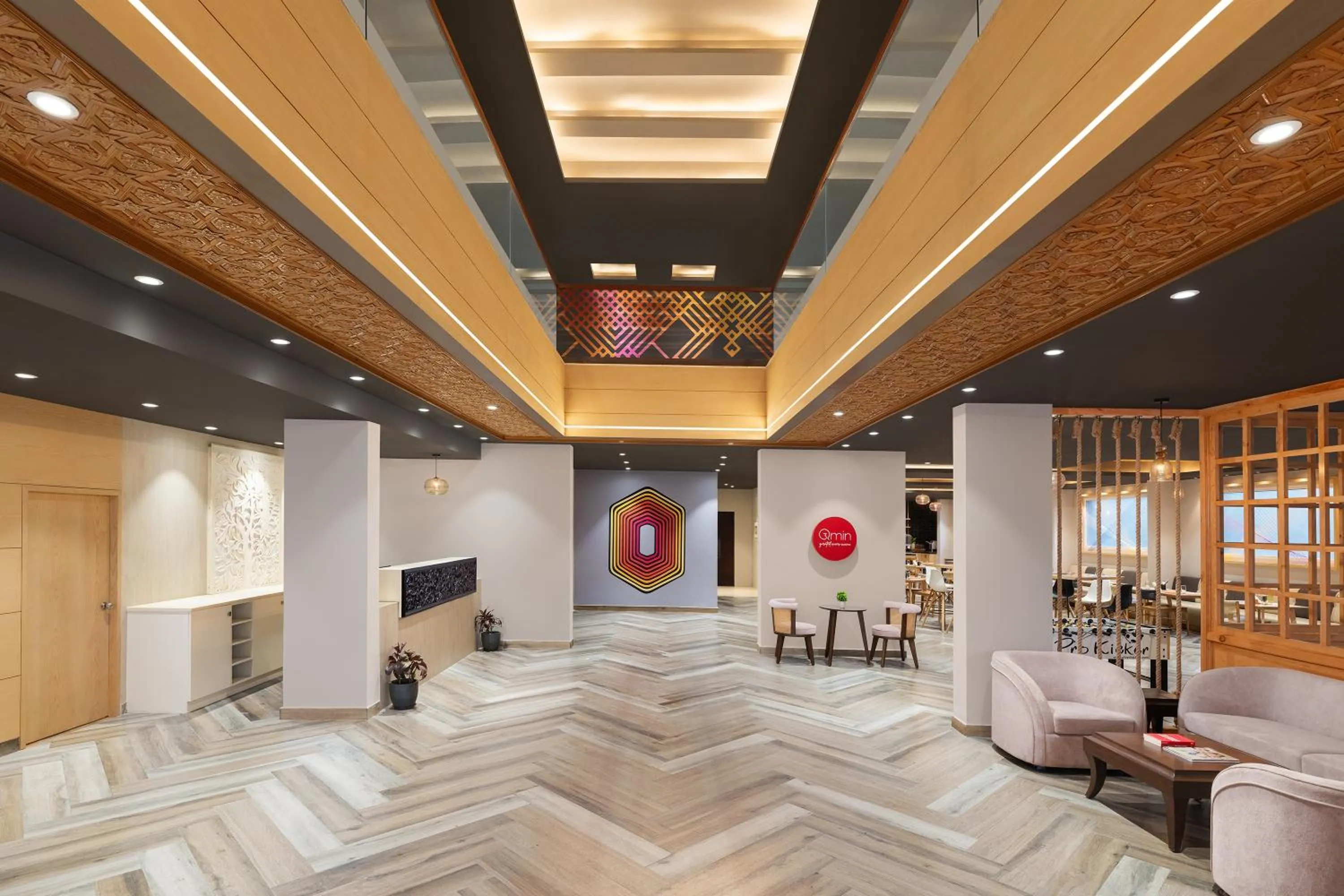 Lobby or reception in Ginger Srinagar Barzulla Near Srinagar Airport