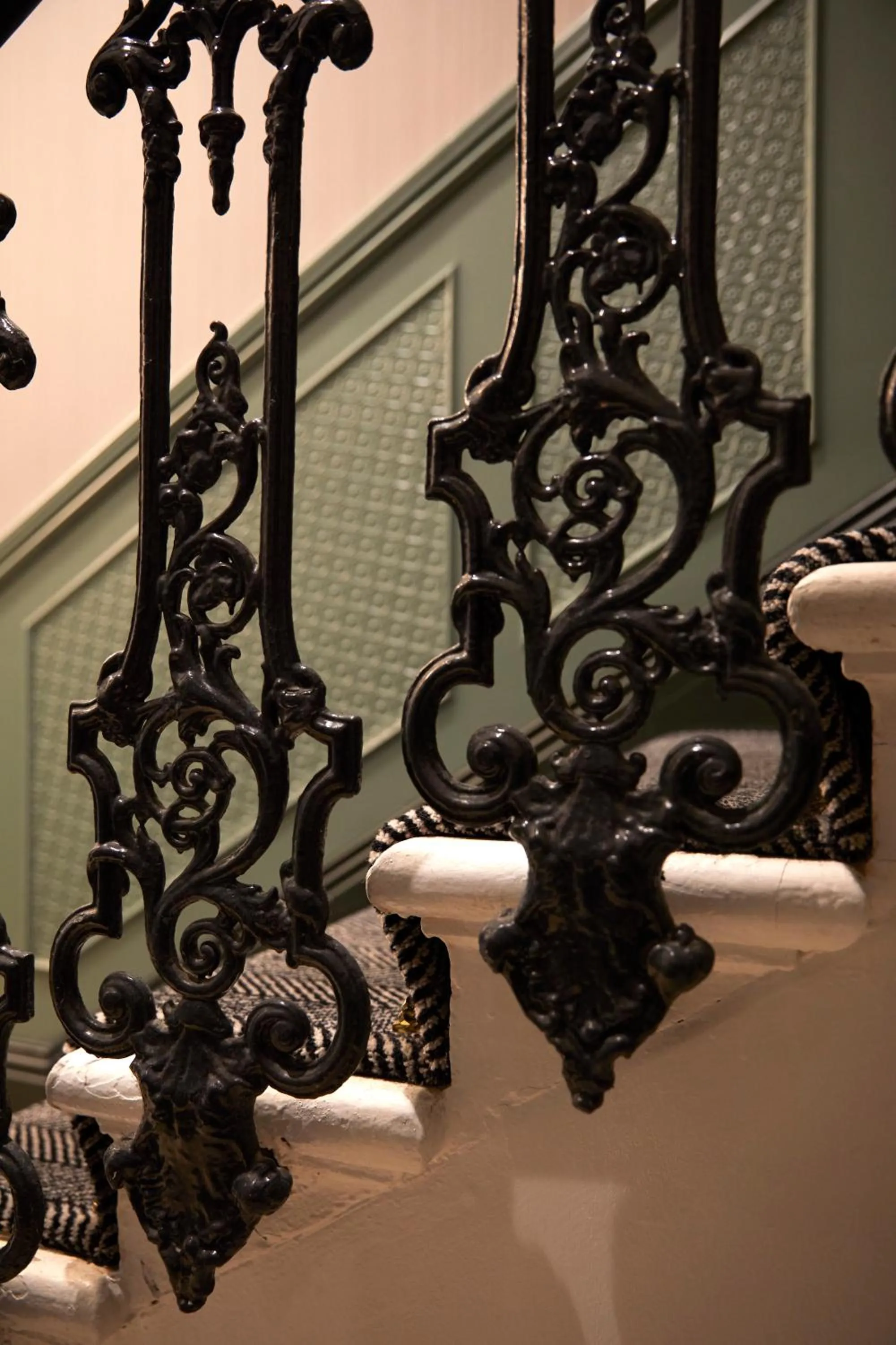 Decorative detail in The Portico Hotel