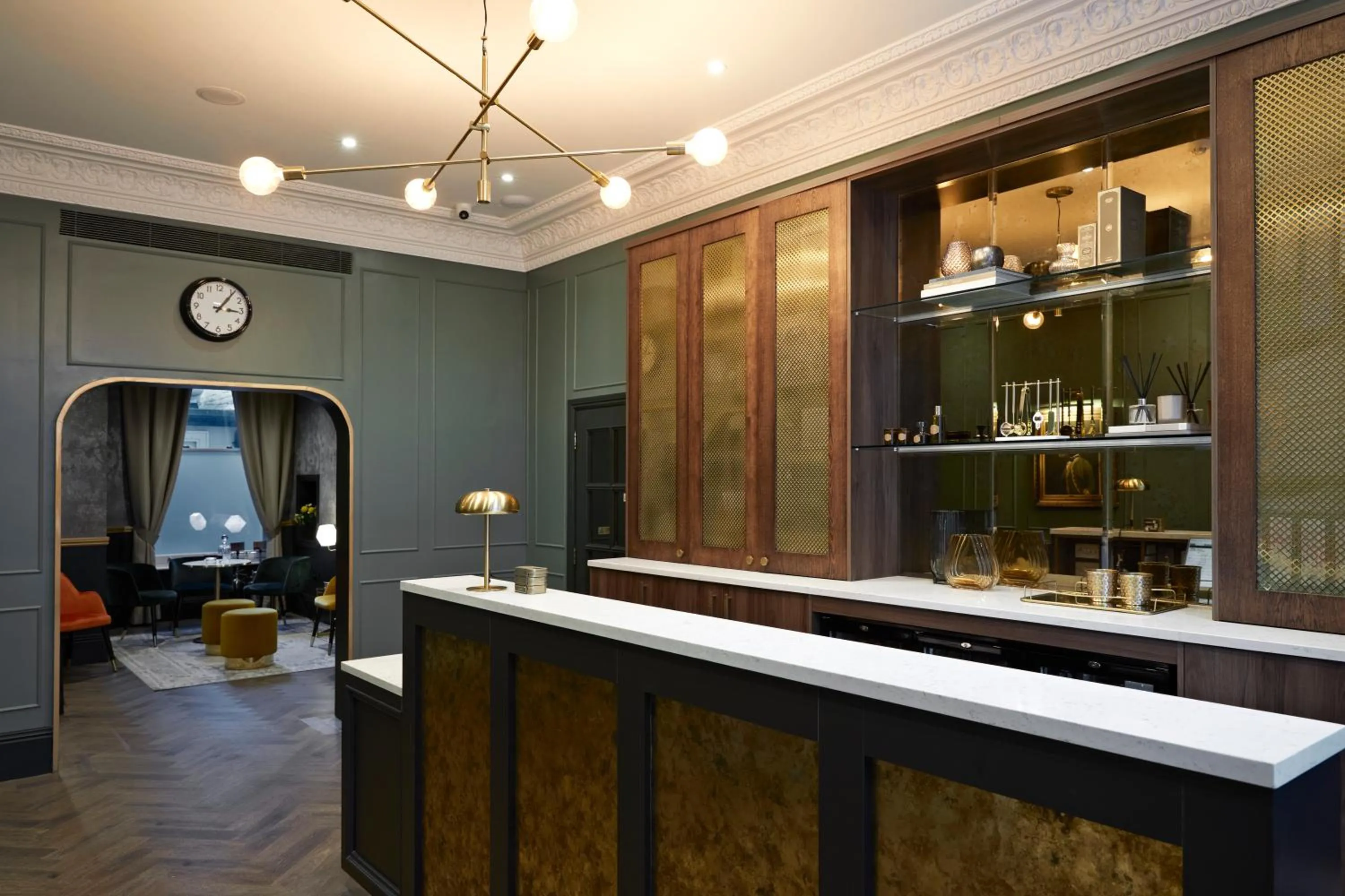 Lounge or bar in The Portico Hotel