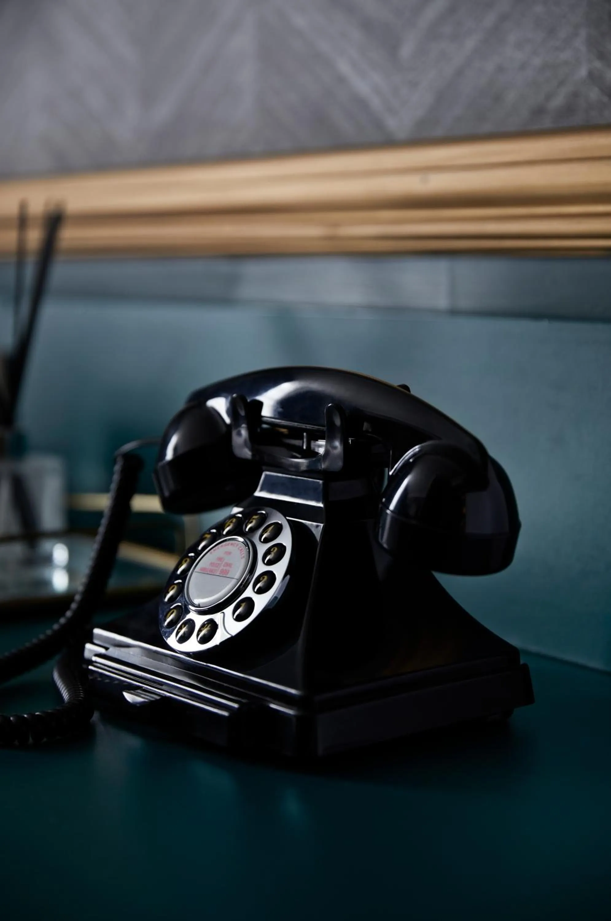 Decorative detail in The Portico Hotel