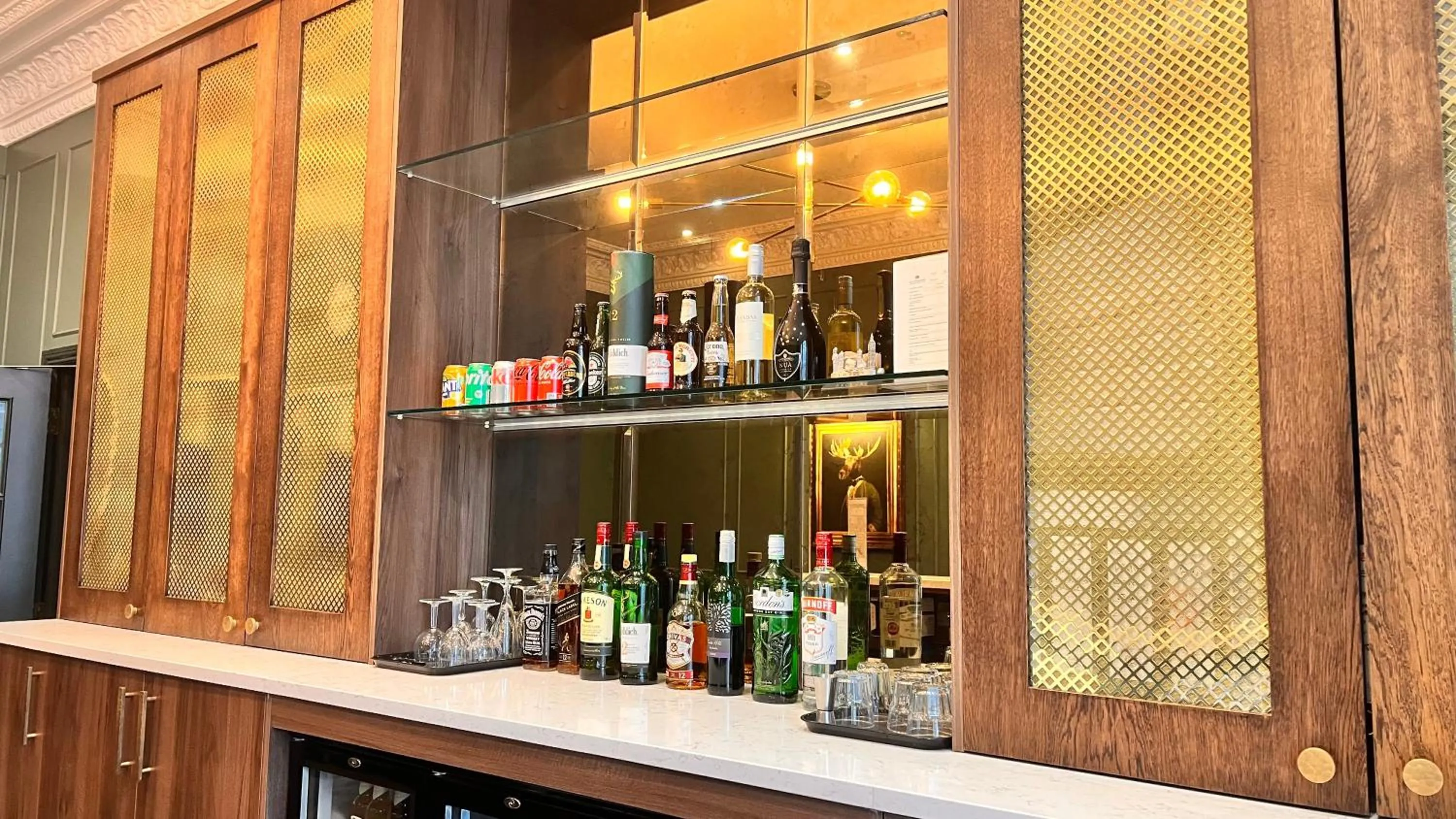 Lounge or bar in The Portico Hotel