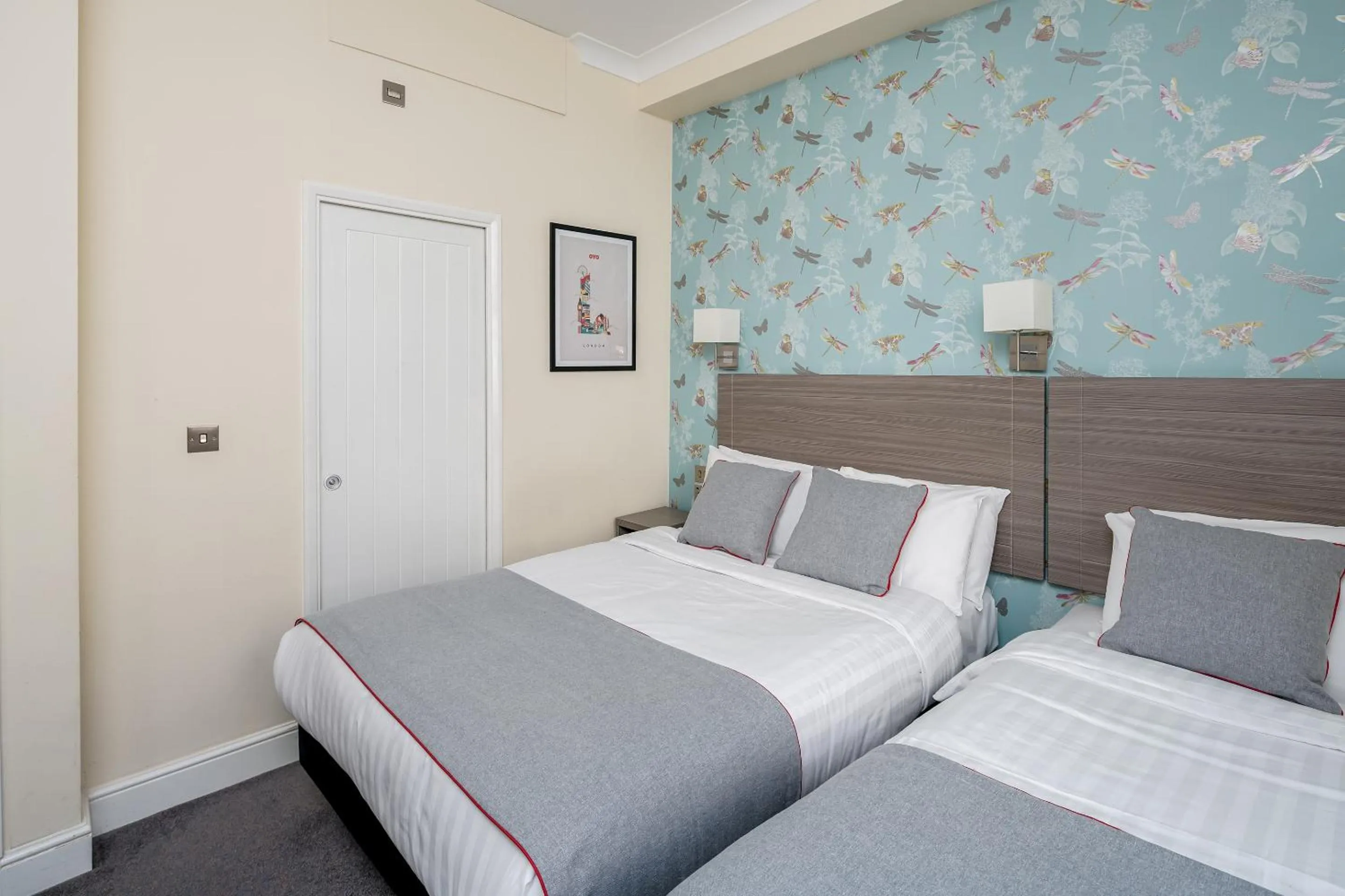 Bedroom, Bed in OYO Bakers Hotel London Victoria